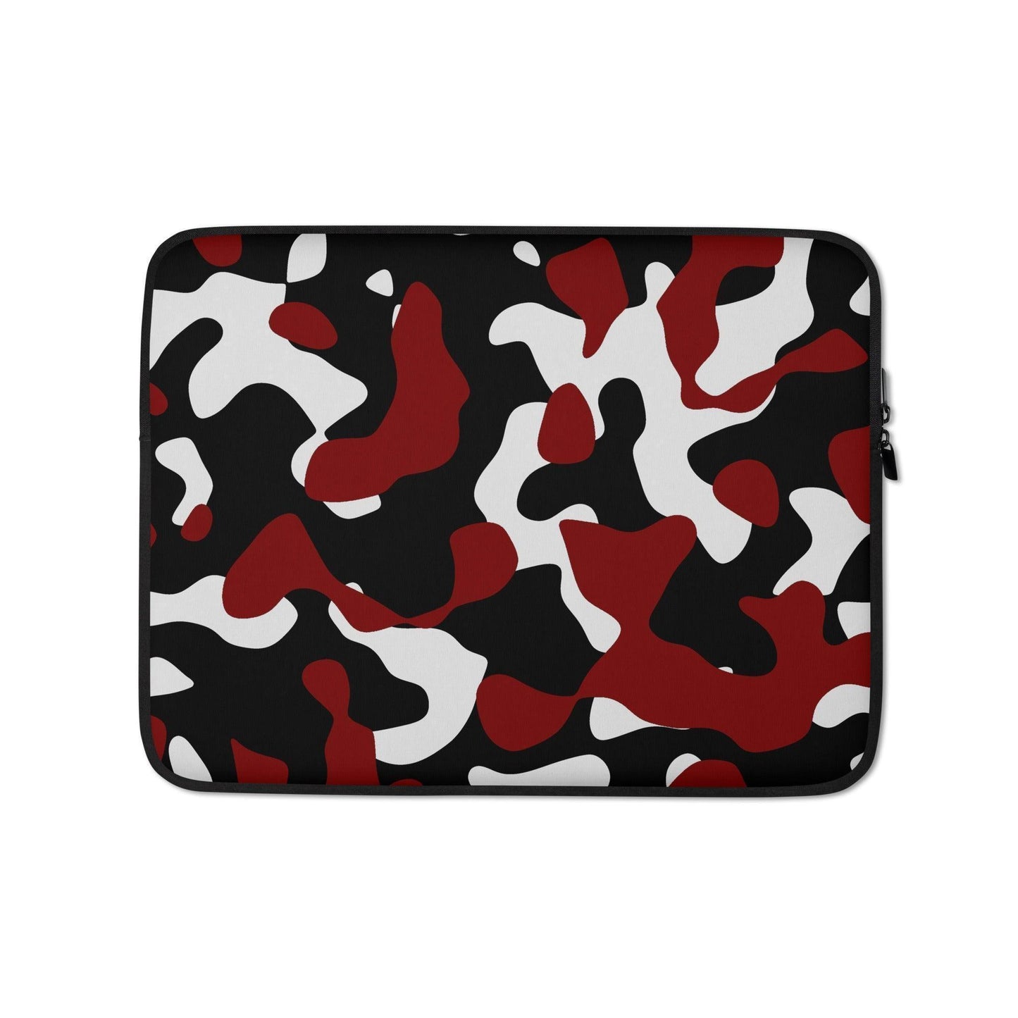 Schwarz Rot Weiss Camouflage Laptoptasche Laptoptasche JLR Design