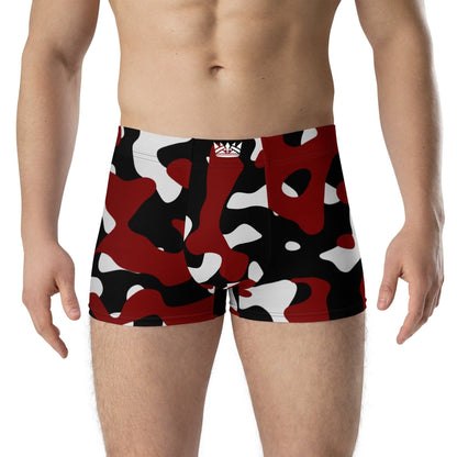 Schwarz Rot Weiss Camouflage Royal Underwear Boxershorts Boxershorts 54.99 Black, Boxer, Boxershorts, Brief, Camo, Camouflage, dehnbar, Design, einfarbig, Einlage, Elastan, Fashion, ganztägig, gefütterte, Halt, Herren, keine, Komfort, Mid-Waist, Muster, Overlock, Paneele, Pattern, Polyester, Red, Rot, Royal, Rückennaht, Schwarz, Style, Tarnfarbe, Underwear, Vordertasche, weich, Weiss, White, Überdecknaht JLR Design