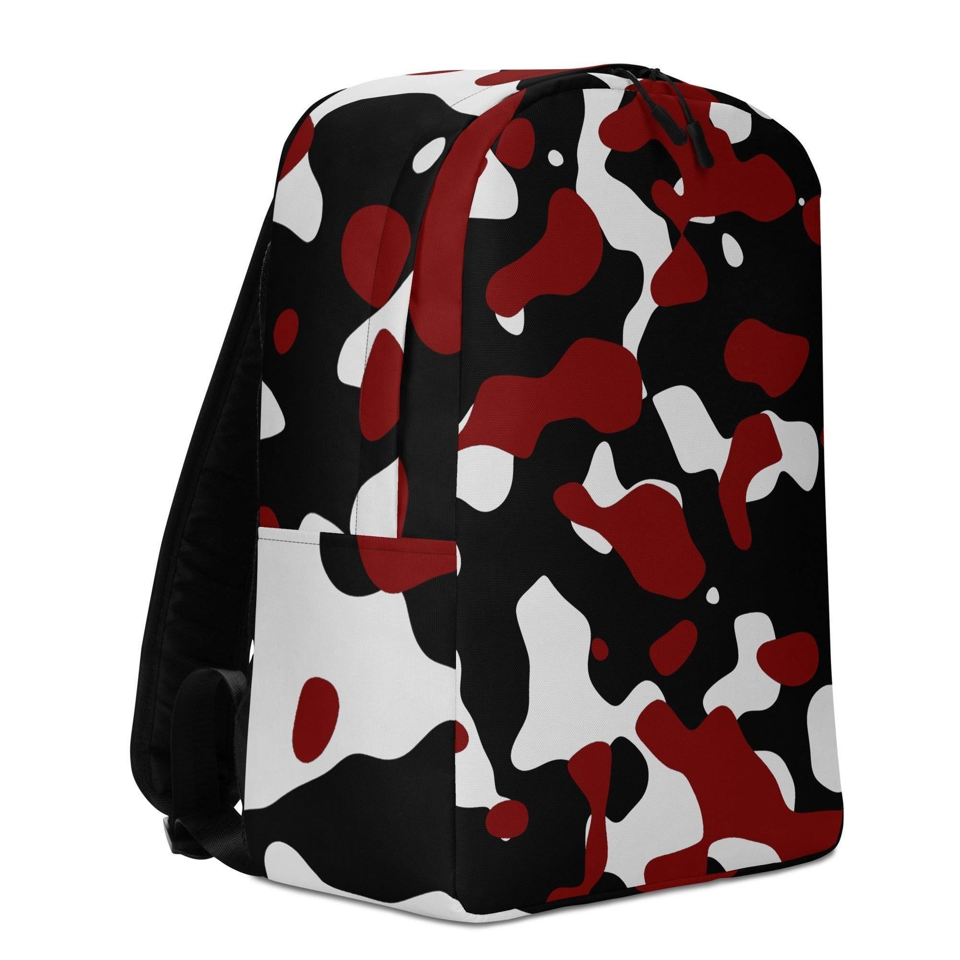 Schwarz Rot Weiss Camouflage Rucksack Rucksack 57.99 15, 20kg, 20l, Backpack, Black, Camo, Camouflage, Design, einfarbig, ergonomische, Fashion, Freizeit, Innenfach, Innenfutter, Laptop, Mode, Muster, Outdoor, Pattern, Polyester, Red, Reißverschlusstasche, Rot, Rucksack, Schule, Schwarz, Sport, Streetwear, Style, Tarndruck, Tarnmuster, Tragegurte, Traglast, Volumen, Weiss, White, Zoll JLR Design