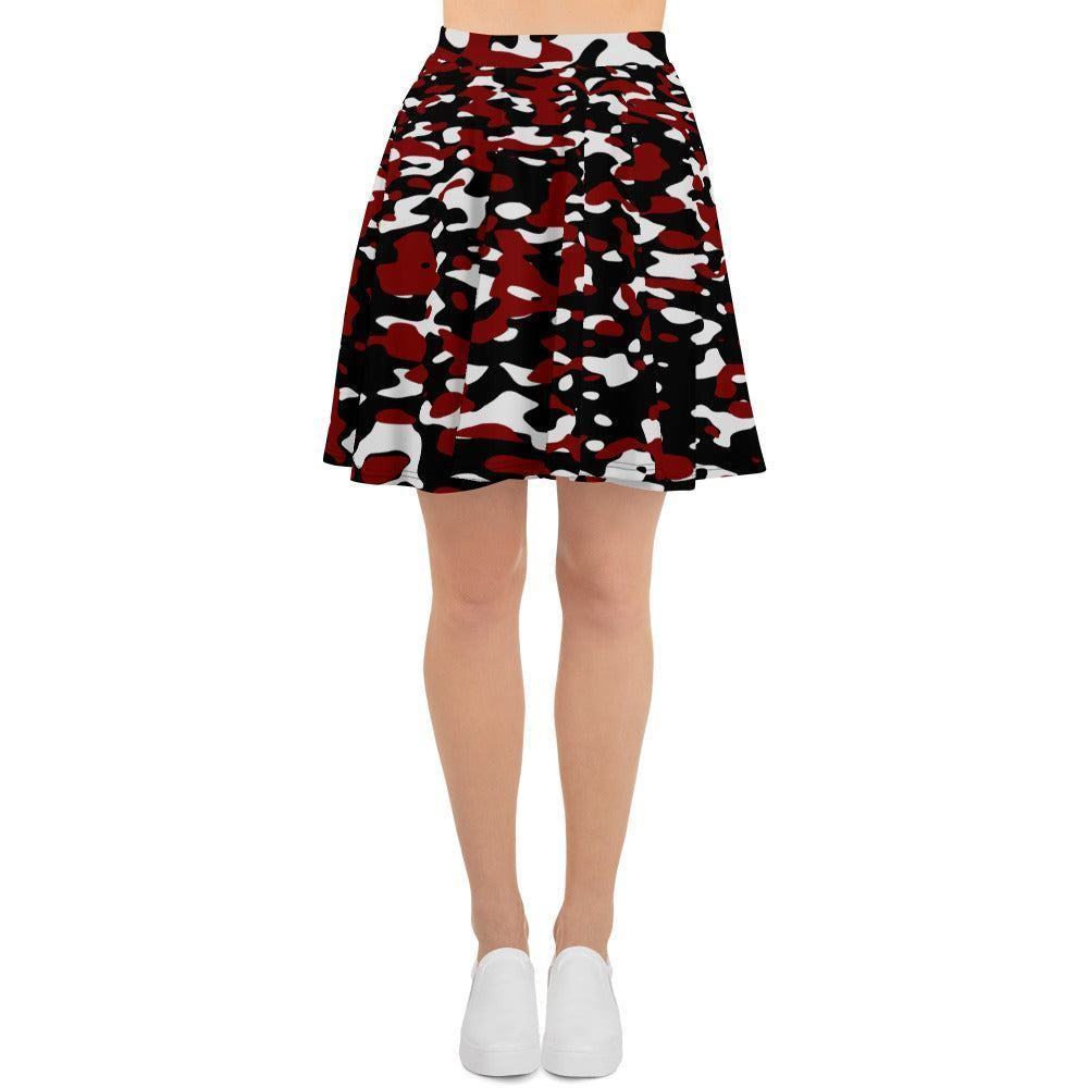 Camo skirt black and white hotsell