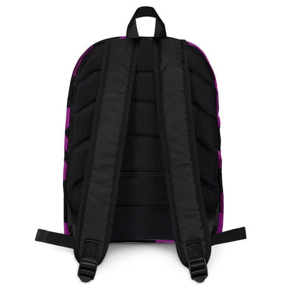 Schwarz Violet Camouflage mittelgroßer Rucksack Rucksack JLR Design