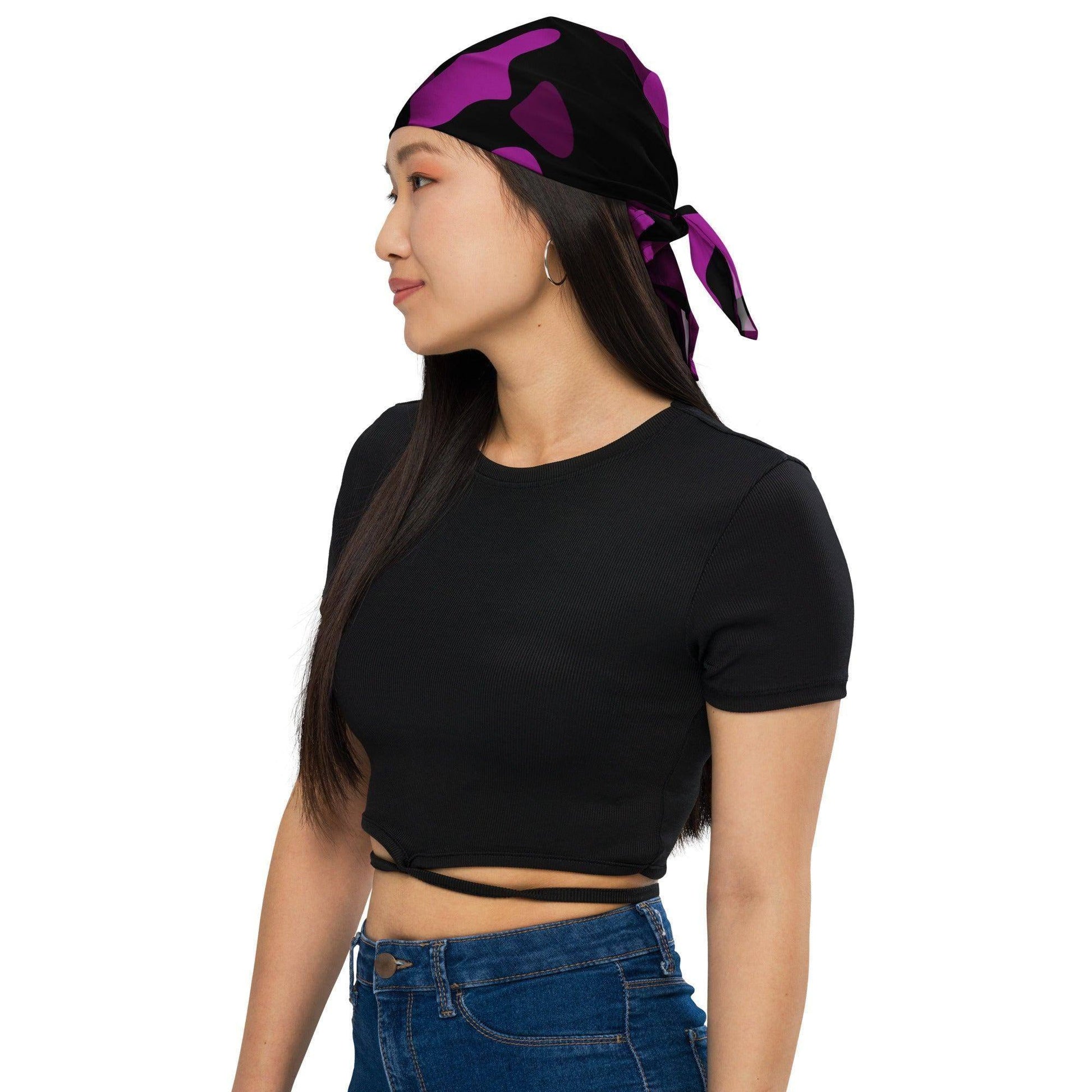 schwarz-violett-bandana-bandana-jlr-design-73162 - JLR Design