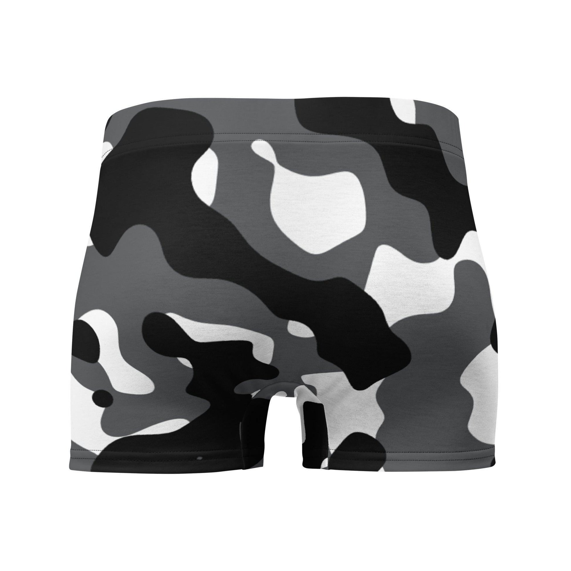 Schwarz Weiss Grau Camouflage Royal Underwear Boxershorts Boxershorts JLR Design