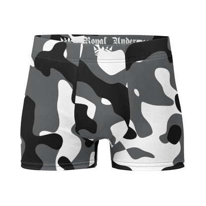 Schwarz Weiss Grau Camouflage Royal Underwear Boxershorts Boxershorts JLR Design