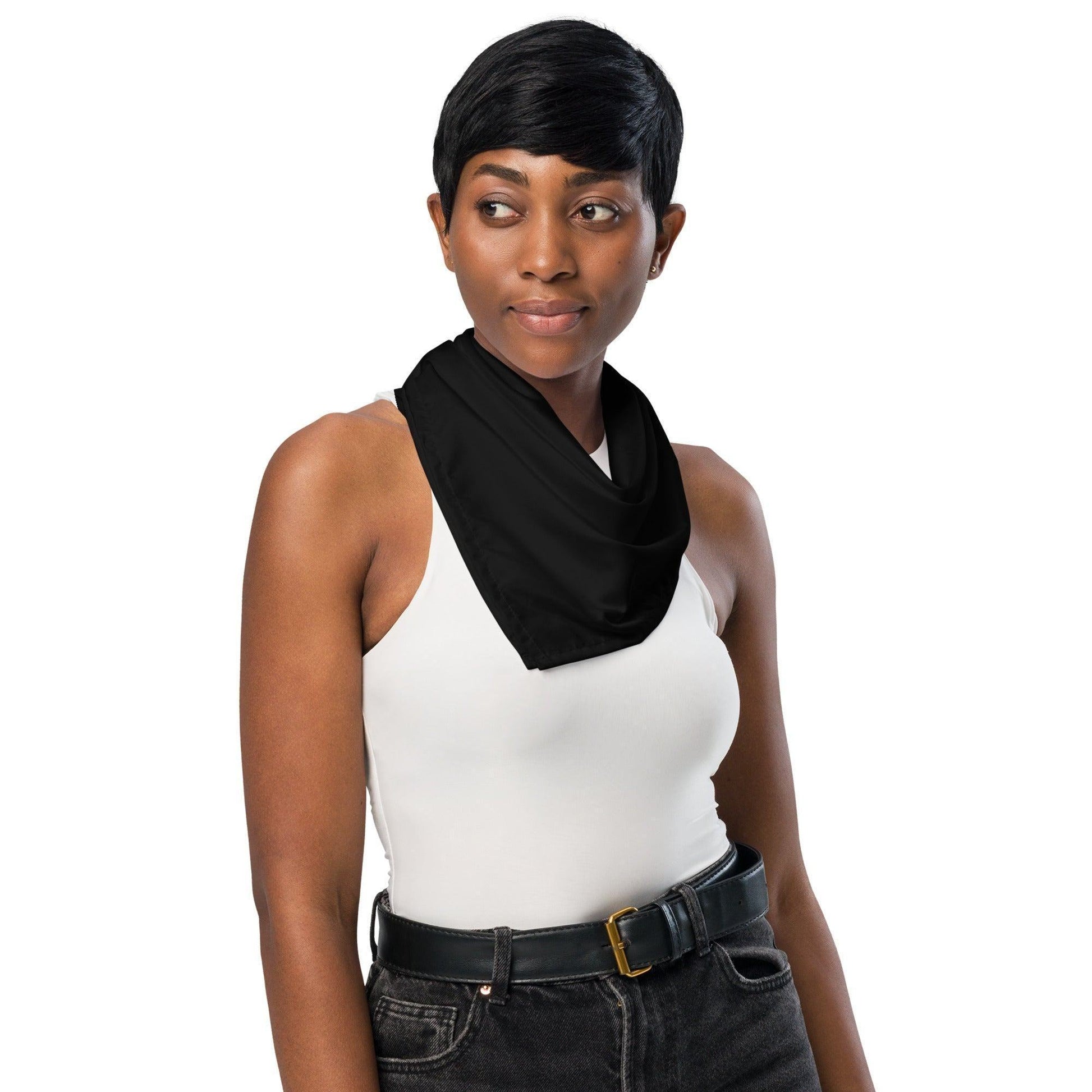 Schwarzes Bandana Bandana JLR Design