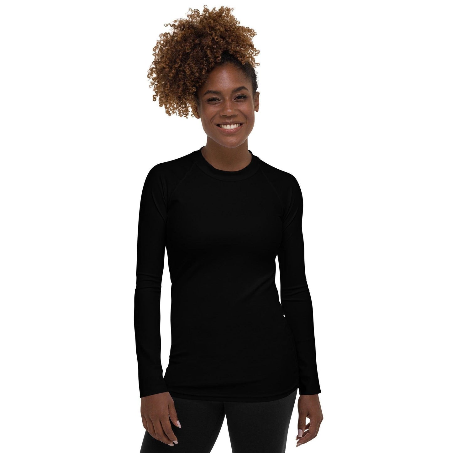 Schwarzes Damen Rash Guard Rash Guard 54.99 4-Wege, Atmungsaktiv, Badebekleidung, bequem, black, einfarbig, Elastan, Feminin, Flachnaht, Guard, Hautschutz, Kompression, Langarm, Langarmshirt, Männermode, Outdoor, Polyester, Rash, Sand, schwarz, Schwimmen, Sonnenschutz, Sportbekleidung, Strandmode, Stretchstoff, Surfen, trocknend, Wassersport, Wind JLR Design