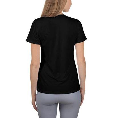 Schwarzes Damen Sport T-Shirt -- Schwarzes Damen Sport T-Shirt - XS Sport T-Shirt | JLR Design