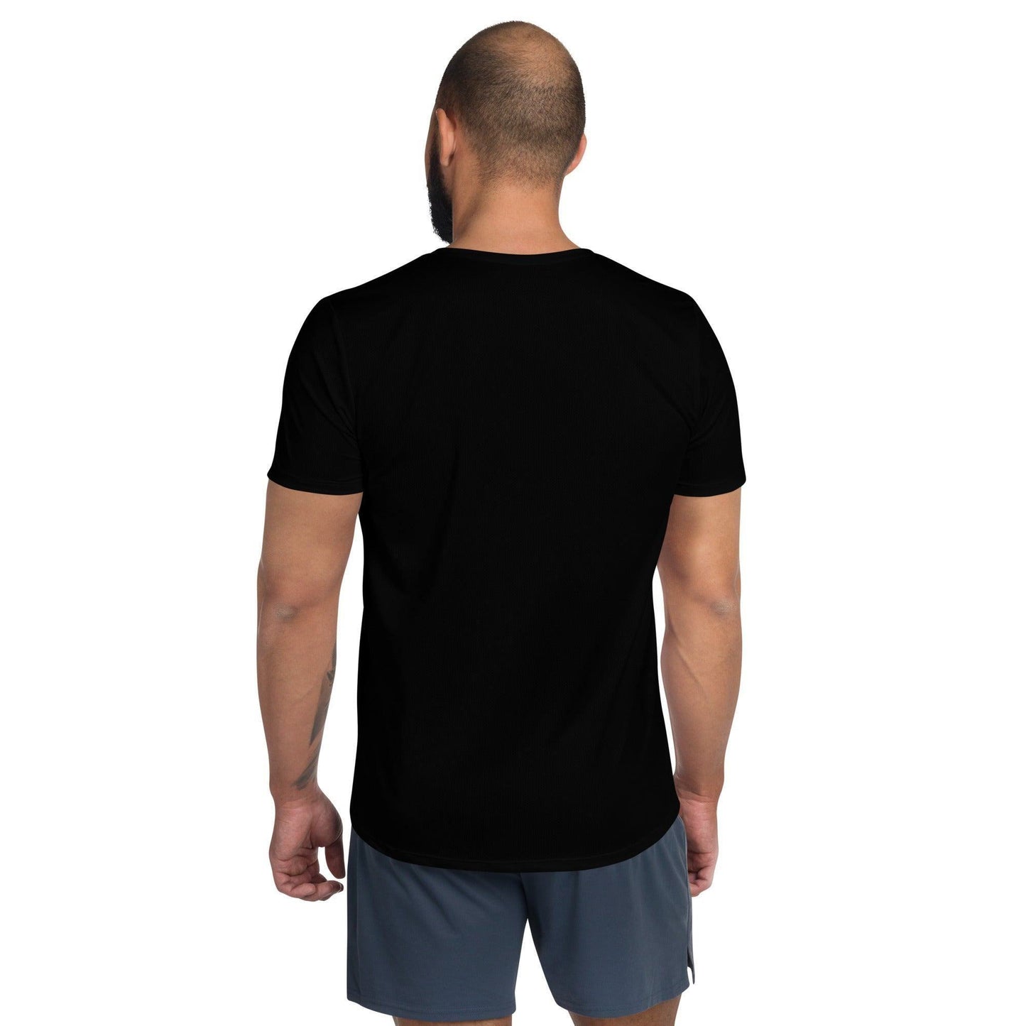 Schwarzes Sport T-Shirt für Herren -- Schwarzes Sport T-Shirt für Herren - XS Sport T-Shirt | JLR Design