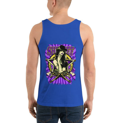 Sheriff Herren Tank Top Tank Top 44.99 Aktivität, atmungsaktiv, Baumwolle, bequem, Bewegungsfreiheit, Blend, Damen, Design, Fashion, Fitness, Fitnessstudio, Gy, Herren, hochwertige, körperbetonte, Materialien, Mode, Muskeln, Passform, Seitennähte, Sheriff, Sport, Style, Tank, Top, Tragegefühl, Training, Tri, Unisex, Viskose JLR Design