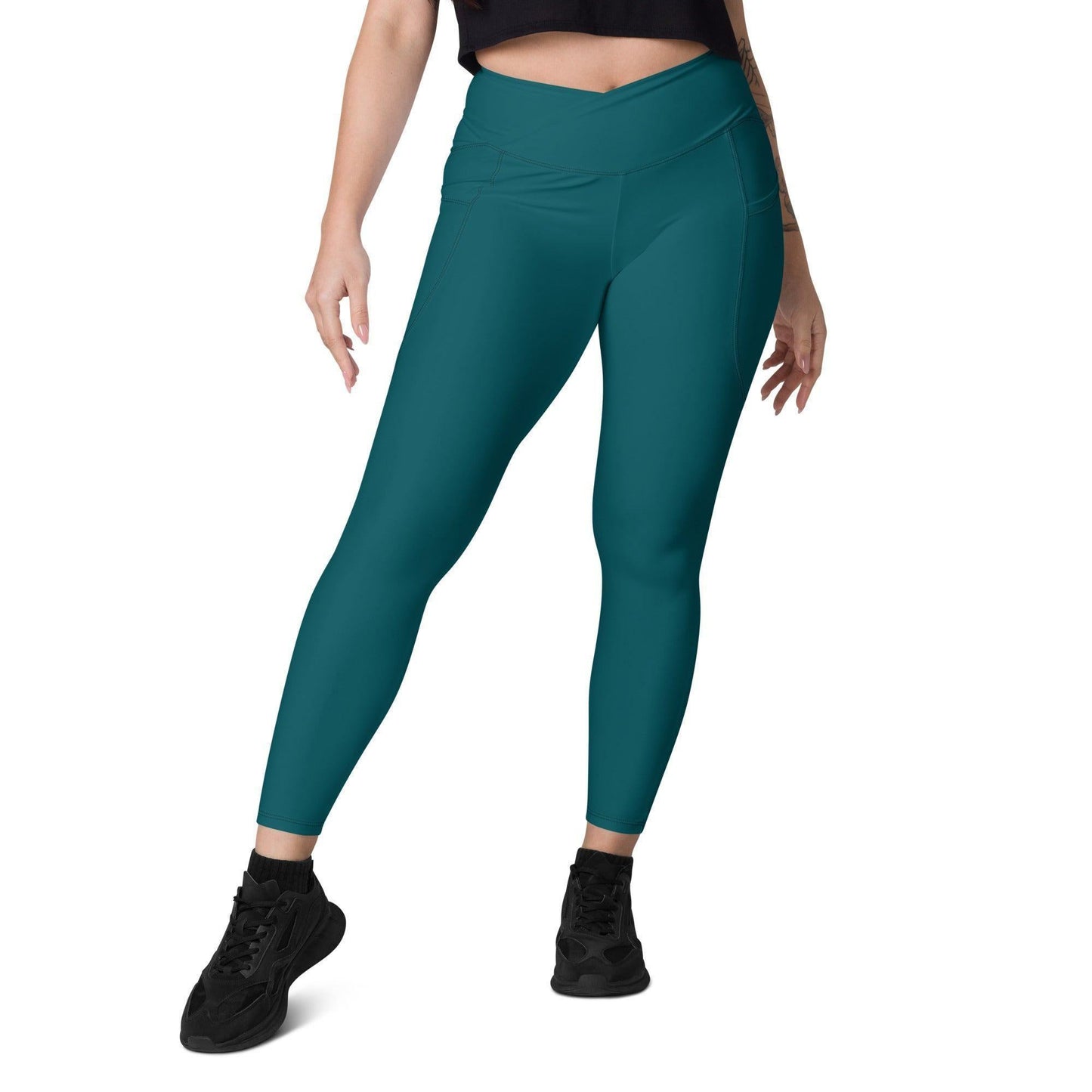 Sherpa Blau Damen V-Bund Leggings mit Taschen V-Bund Leggings 59.99 1 Tasche auf jeder Seite, atmungsaktives Material, blau, blue, Damen, Design, einfarbig, Elastan, Fashion, Hoch tailliert, hoher Tragekomfort, Komfort, Mode, OEKOTEX100, Outfit, Polyester, schmeichelhafter Schnitt, Sherpa, Style, UPF50, V-Bund Leggings JLR Design