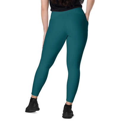 Sherpa Blau Damen V-Bund Leggings mit Taschen V-Bund Leggings 59.99 1 Tasche auf jeder Seite, atmungsaktives Material, blau, blue, Damen, Design, einfarbig, Elastan, Fashion, Hoch tailliert, hoher Tragekomfort, Komfort, Mode, OEKOTEX100, Outfit, Polyester, schmeichelhafter Schnitt, Sherpa, Style, UPF50, V-Bund Leggings JLR Design