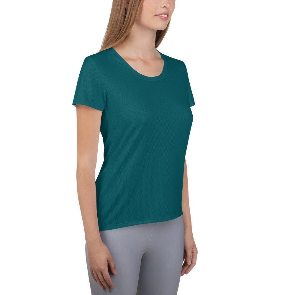 Sherpa Blau Sport T-Shirt für Damen -- Sherpa Blau Sport T-Shirt für Damen - XS Sport T-Shirt | JLR Design