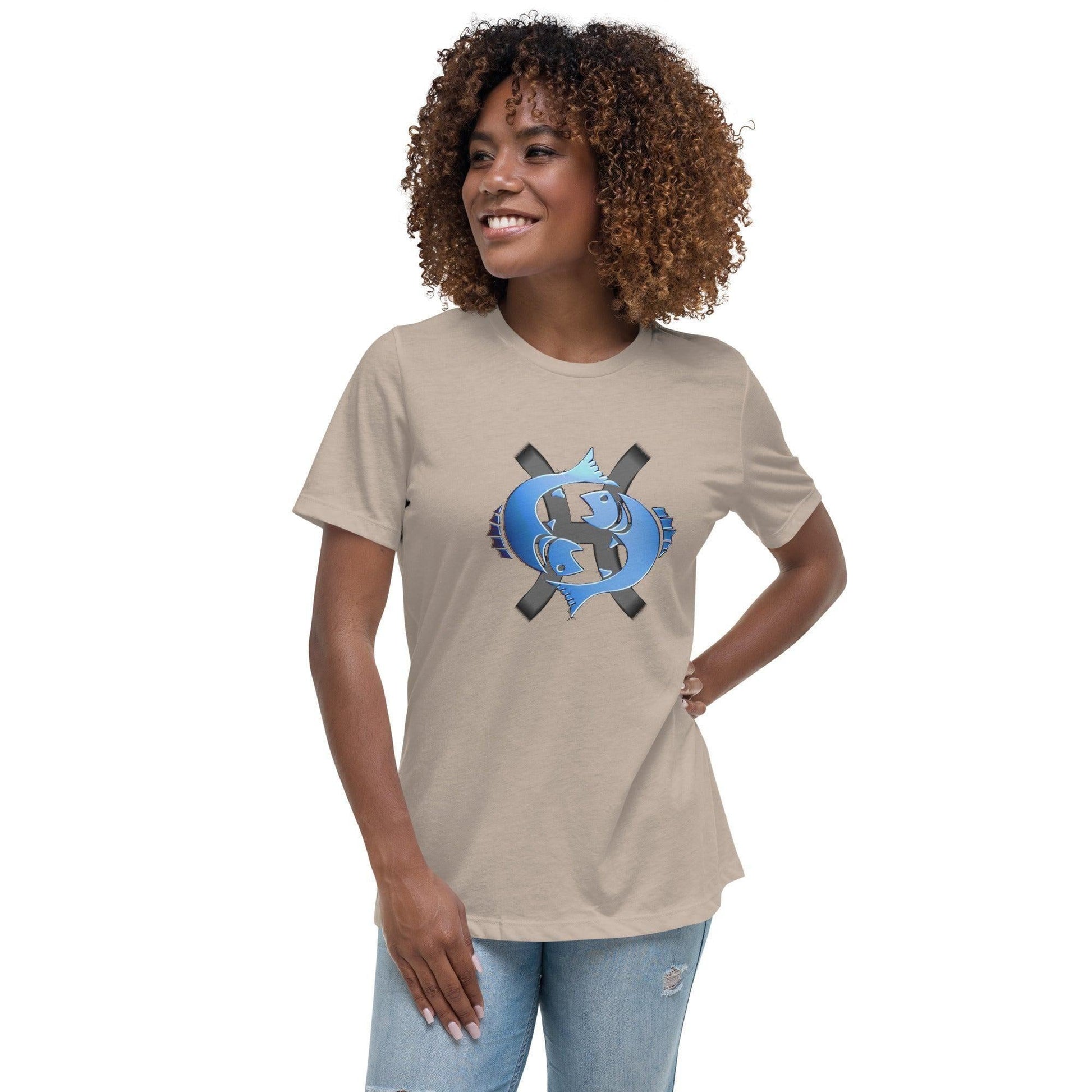 Sternzeichen Fische Damen T-Shirt T-Shirt 36.99 Astrology, baumwolle, bequem, Büro, Damen, Design, Fashion, figurbetont, Fische, Frauen, Freizeit, hautfreundlich, heather, Horoskop, Jeans, kombination, Mode, Passform, Pisces, polyester, Rundhalsausschnitt, Röcke, Shorts, Sign, Sternzeichen, stilvoll, Style, T-Shirt, vorgeschrumpft, weich, Zodiac JLR Design