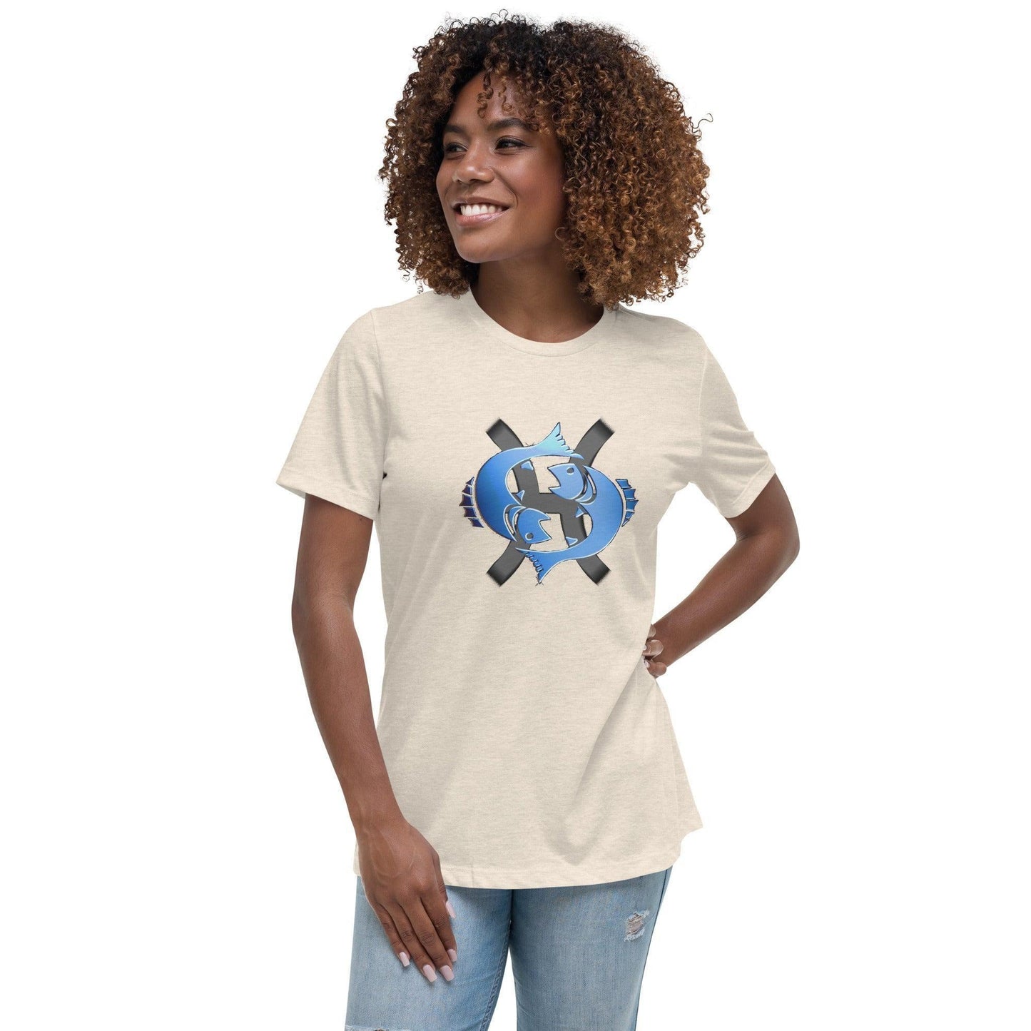 Sternzeichen Fische Damen T-Shirt T-Shirt 36.99 Astrology, baumwolle, bequem, Büro, Damen, Design, Fashion, figurbetont, Fische, Frauen, Freizeit, hautfreundlich, heather, Horoskop, Jeans, kombination, Mode, Passform, Pisces, polyester, Rundhalsausschnitt, Röcke, Shorts, Sign, Sternzeichen, stilvoll, Style, T-Shirt, vorgeschrumpft, weich, Zodiac JLR Design