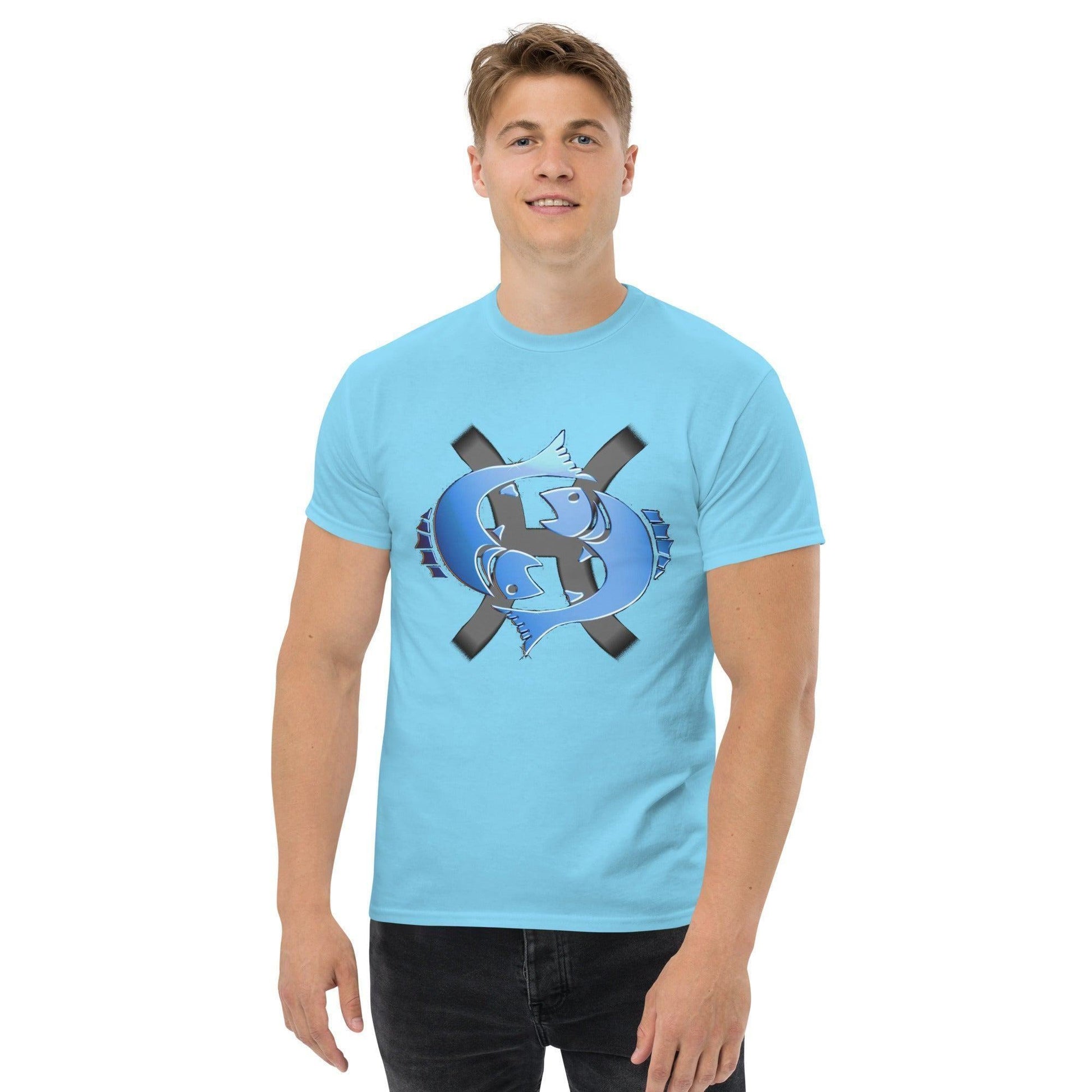 Sternzeichen Fische Herren T-Shirt -- Sternzeichen Fische Herren T-Shirt - undefined T-Shirt | JLR Design