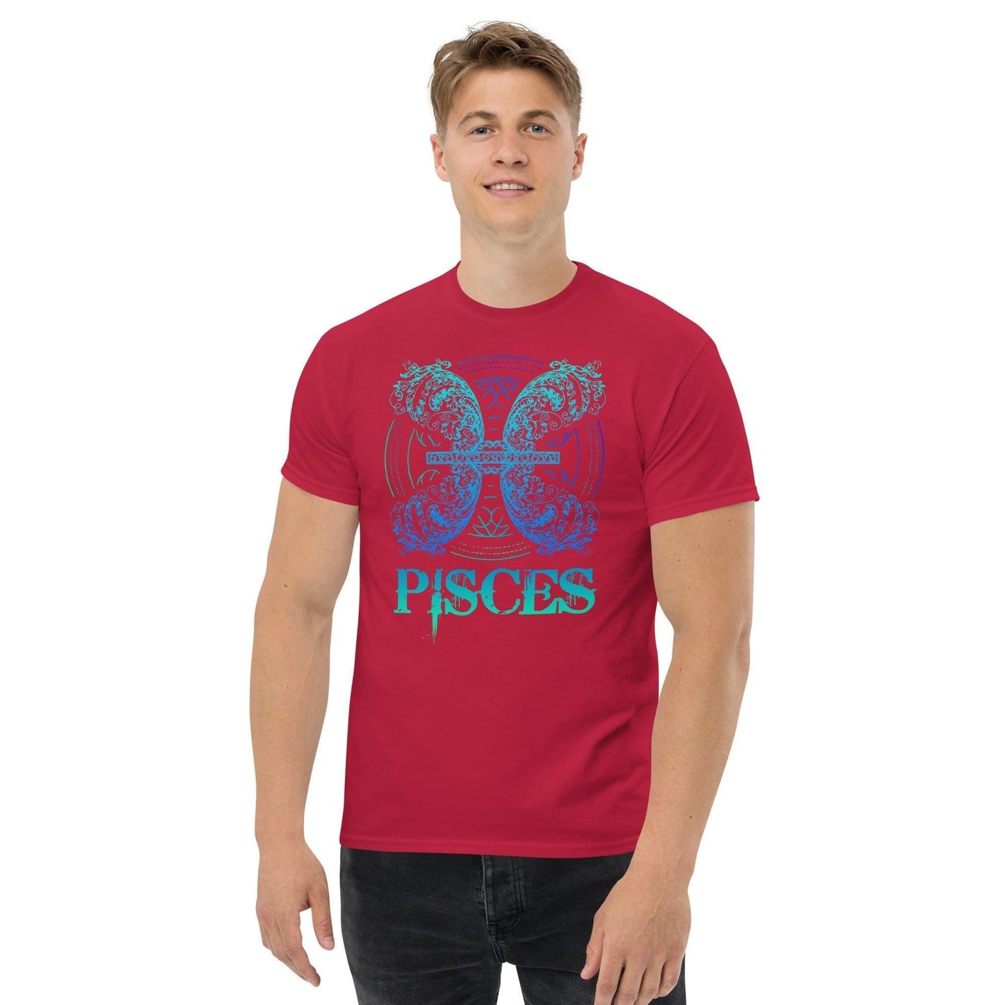 Sternzeichen Fische Herren T-Shirt T-Shirt 34.99 Astrology, atmungsaktiv, Baumwolle, bequem, Bewegungsfreiheit, Design, Doppelnaht, Farben, Fashion, Fische, Heather, Herren, Horoskop, klassisch, Kleidungsstück, kombinierbar, Mann, Mode, Nackenband, Passform, Pisces, Polyester, Rotorgarn, Rundhalsausschnitt, Rundstrickware, Schulterband, Sign, Sternzeichen, Style, T-Shirt, Zodiac JLR Design