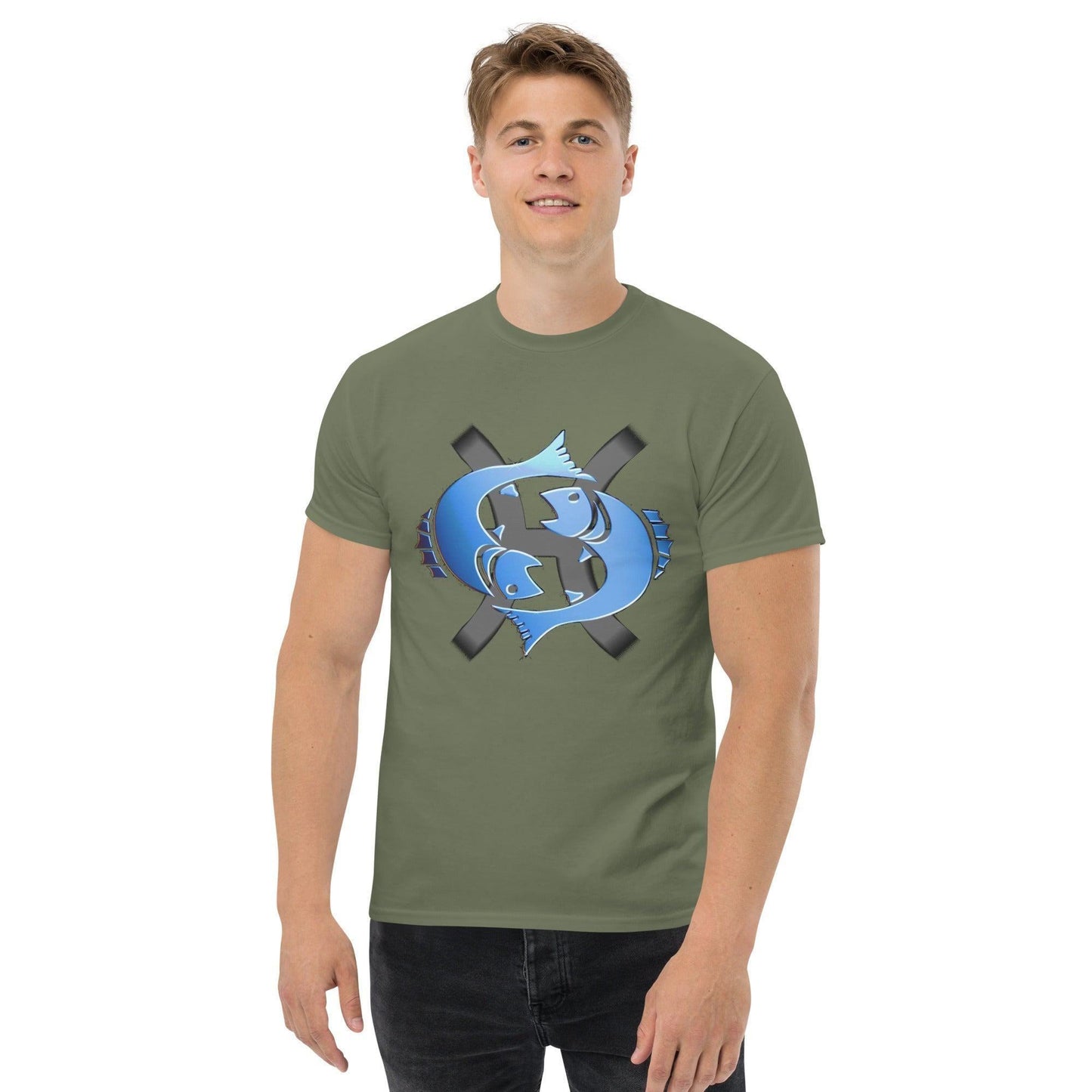 Sternzeichen Fische Herren T-Shirt T-Shirt 34.99 Astrology, atmungsaktiv, Baumwolle, bequem, Bewegungsfreiheit, Design, Doppelnaht, Farben, Fashion, Fische, Heather, Herren, Horoskop, klassisch, Kleidungsstück, kombinierbar, Mann, Mode, Nackenband, Passform, Pisces, Polyester, Rotorgarn, Rundhalsausschnitt, Rundstrickware, Schulterband, Sign, Sternzeichen, Style, T-Shirt, Zodiac JLR Design