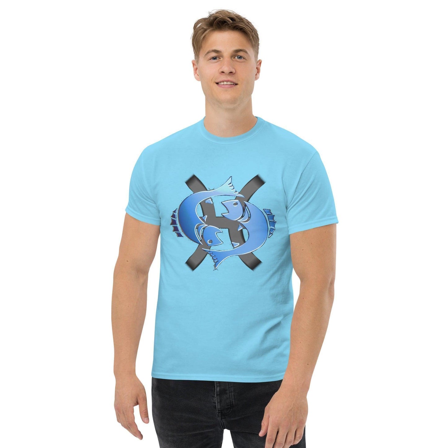 Sternzeichen Fische Herren T-Shirt T-Shirt 34.99 Astrology, atmungsaktiv, Baumwolle, bequem, Bewegungsfreiheit, Design, Doppelnaht, Farben, Fashion, Fische, Heather, Herren, Horoskop, klassisch, Kleidungsstück, kombinierbar, Mann, Mode, Nackenband, Passform, Pisces, Polyester, Rotorgarn, Rundhalsausschnitt, Rundstrickware, Schulterband, Sign, Sternzeichen, Style, T-Shirt, Zodiac JLR Design