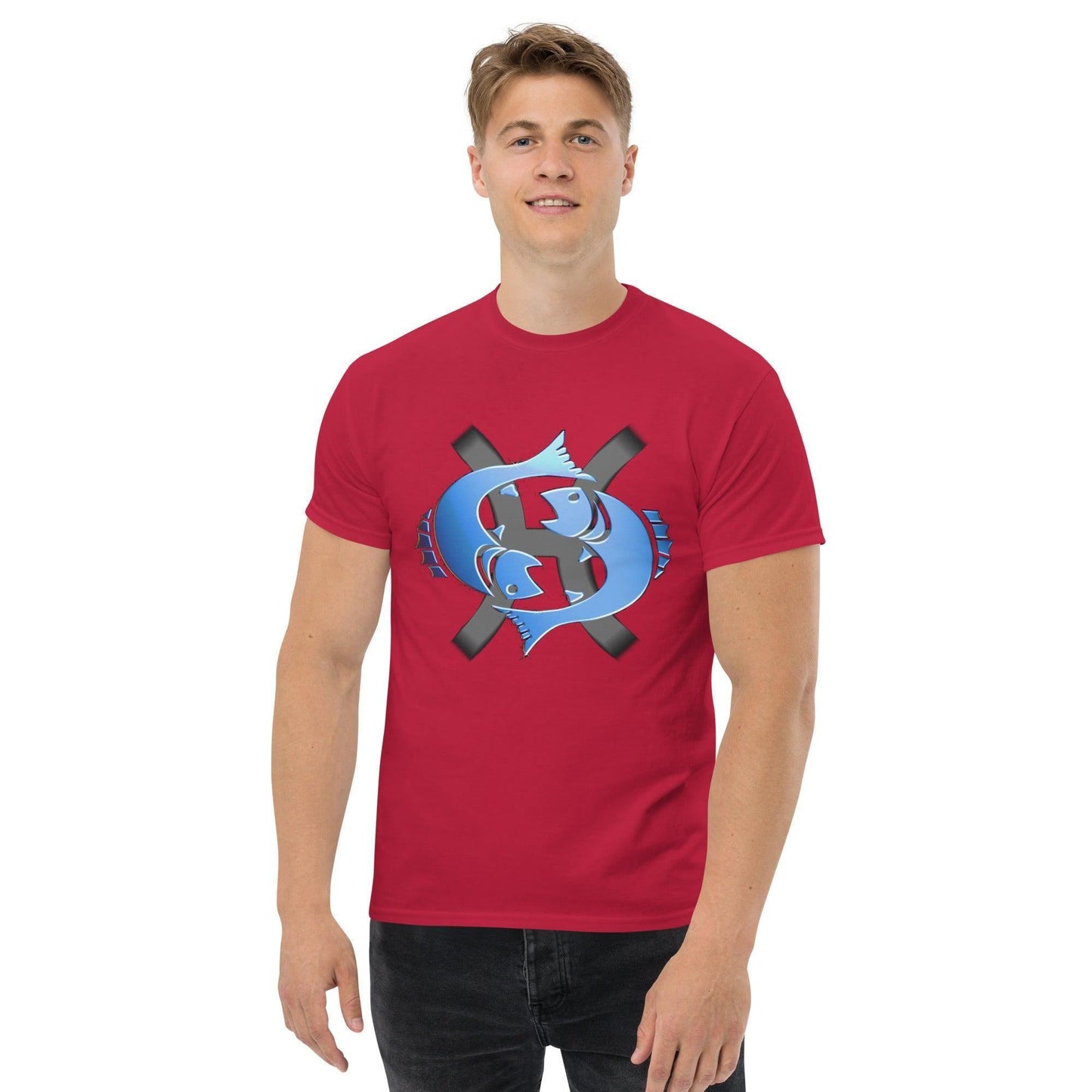 Sternzeichen Fische Herren T-Shirt T-Shirt 34.99 Astrology, atmungsaktiv, Baumwolle, bequem, Bewegungsfreiheit, Design, Doppelnaht, Farben, Fashion, Fische, Heather, Herren, Horoskop, klassisch, Kleidungsstück, kombinierbar, Mann, Mode, Nackenband, Passform, Pisces, Polyester, Rotorgarn, Rundhalsausschnitt, Rundstrickware, Schulterband, Sign, Sternzeichen, Style, T-Shirt, Zodiac JLR Design