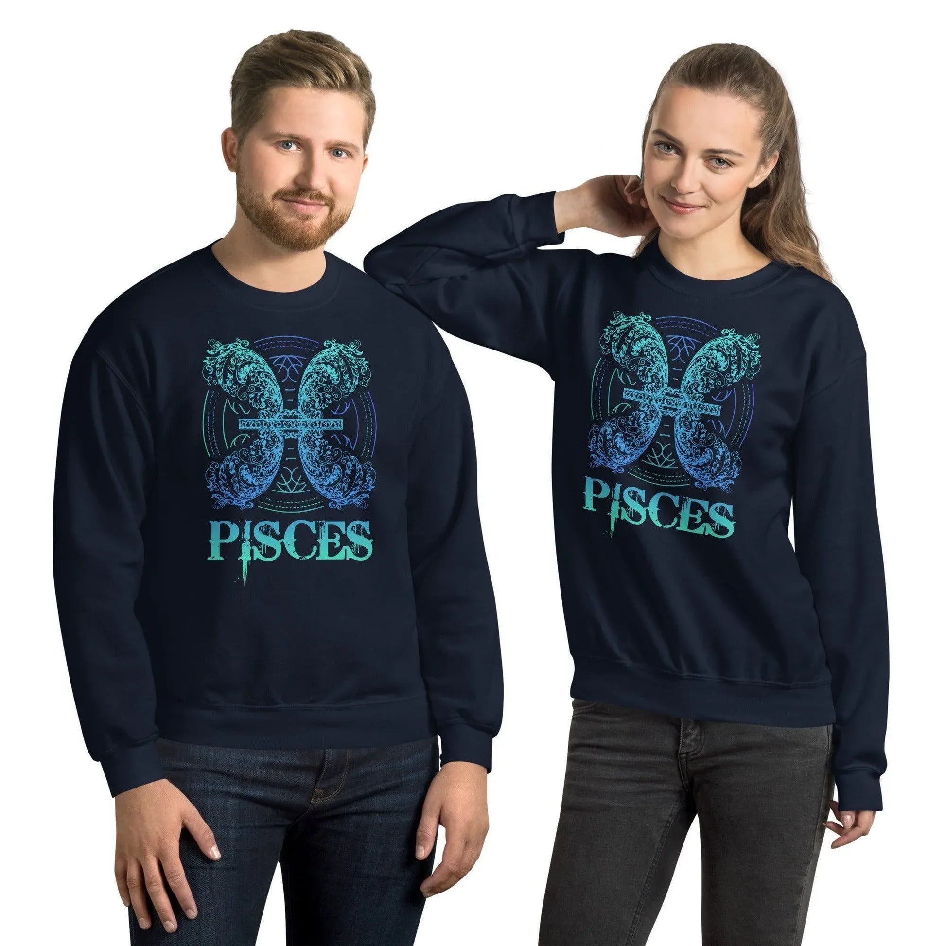 sternzeichen-fische-unisex-pullover-pullover-jlr-design-97645 - JLR Design