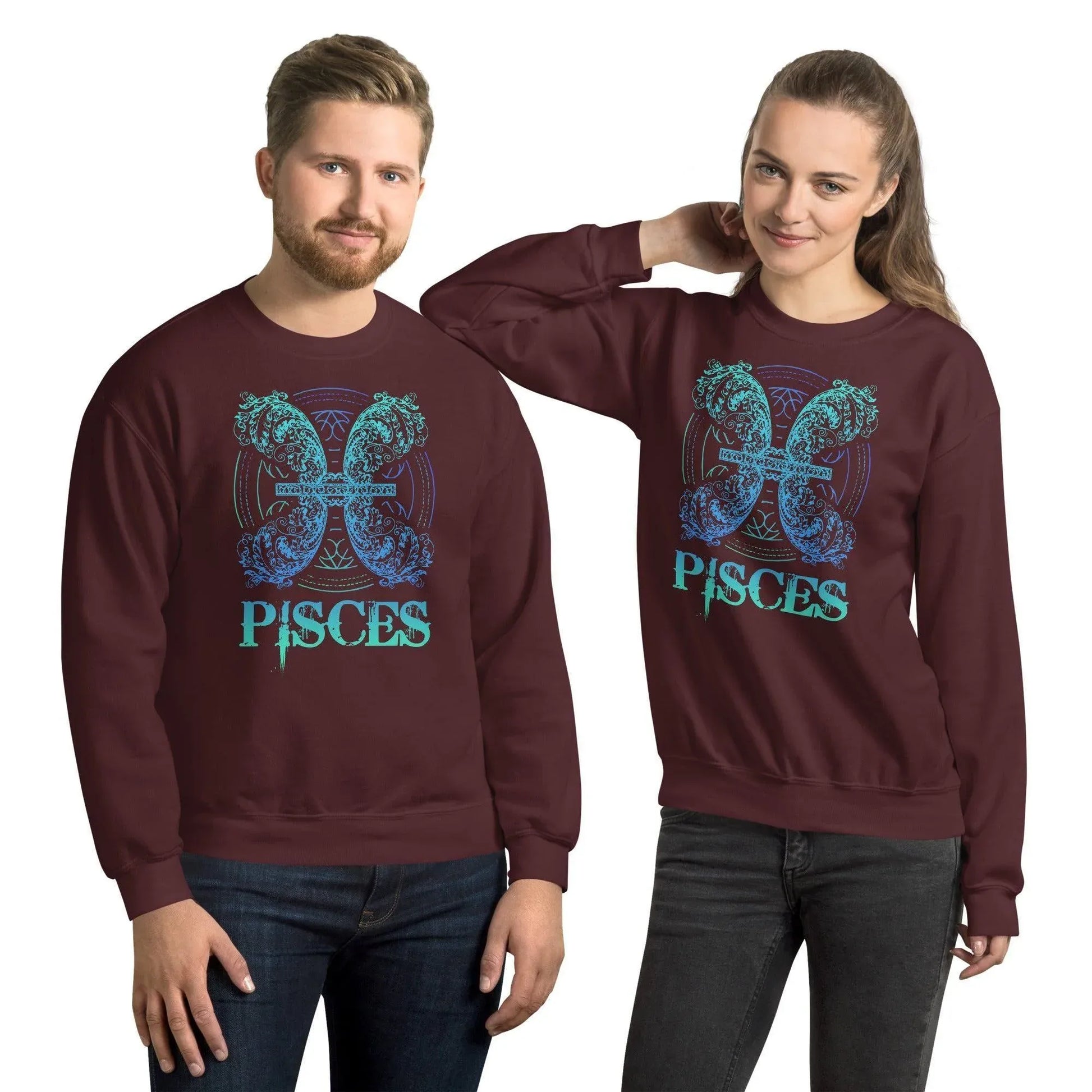 sternzeichen-fische-unisex-pullover-pullover-jlr-design-71681 - JLR Design