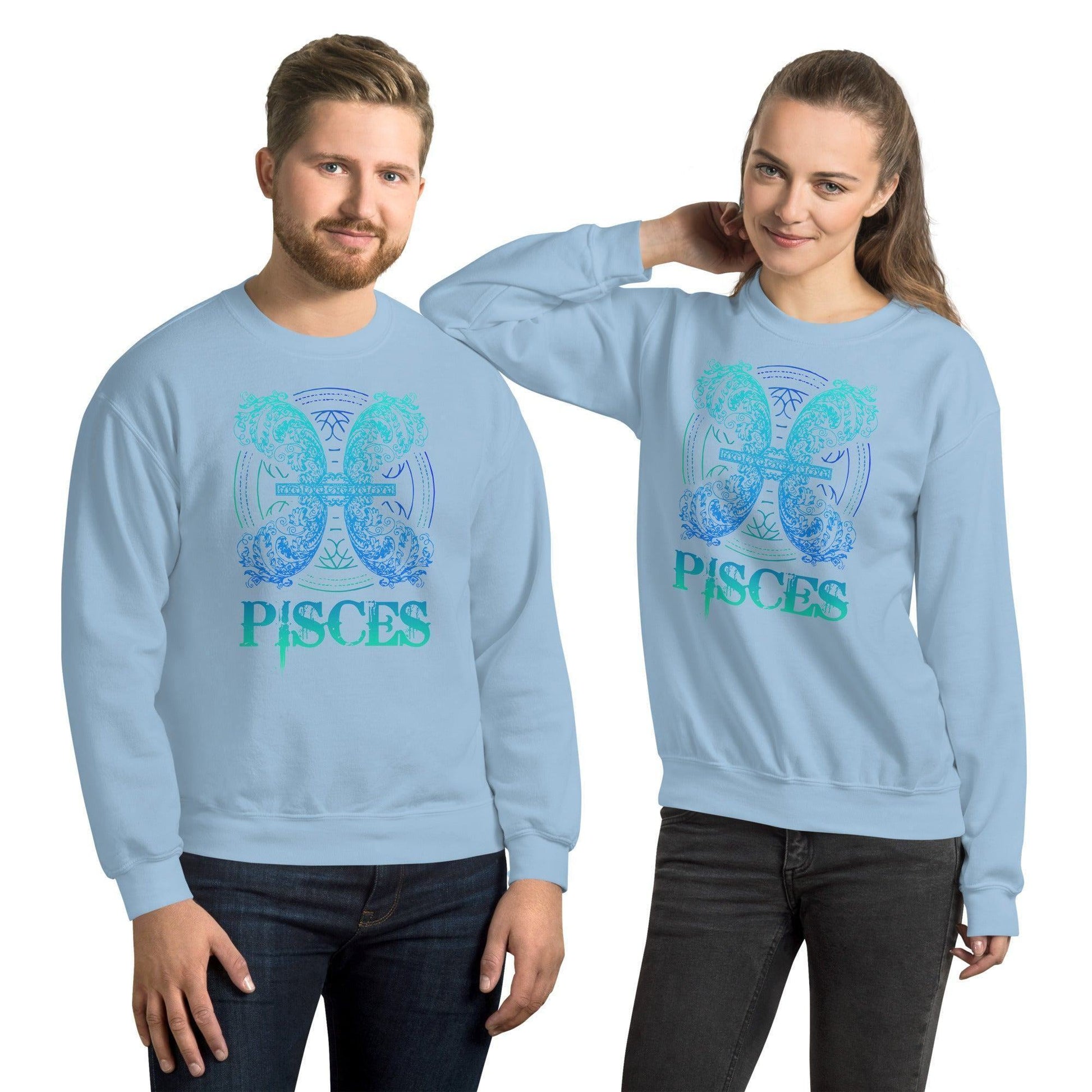 Sternzeichen Fische Unisex Pullover Pullover JLR Design