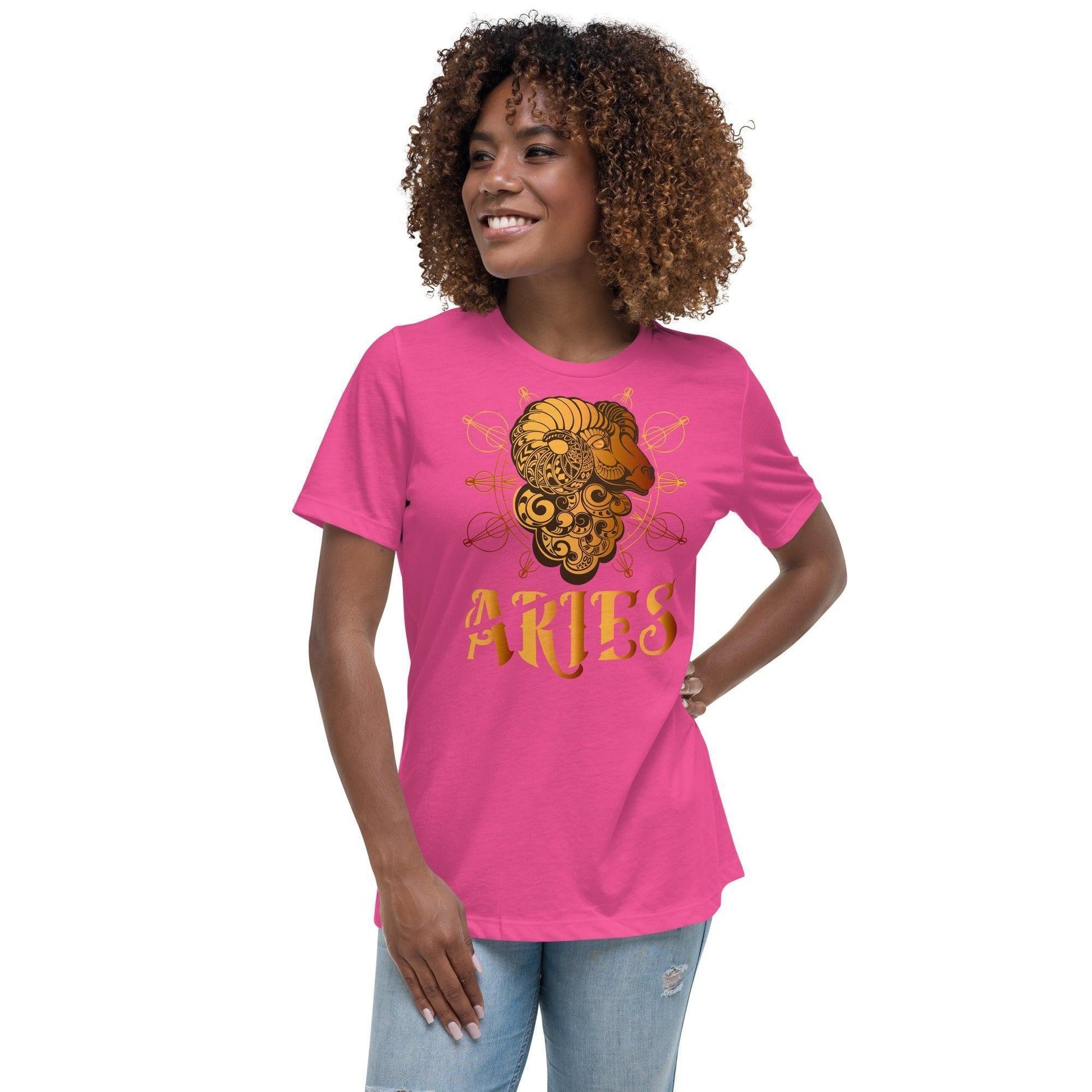 Sternzeichen Widder Damen-T-Shirt T-Shirt 36.99 Aries, Astrology, baumwolle, bequem, Büro, Damen, Design, Fashion, figurbetont, Frauen, Freizeit, hautfreundlich, heather, Horoskop, Jeans, kombination, Mode, Passform, polyester, Rundhalsausschnitt, Röcke, Shorts, Sign, Sternzeichen, stilvoll, Style, T-Shirt, vorgeschrumpft, weich, Widder, Zodiac JLR Design