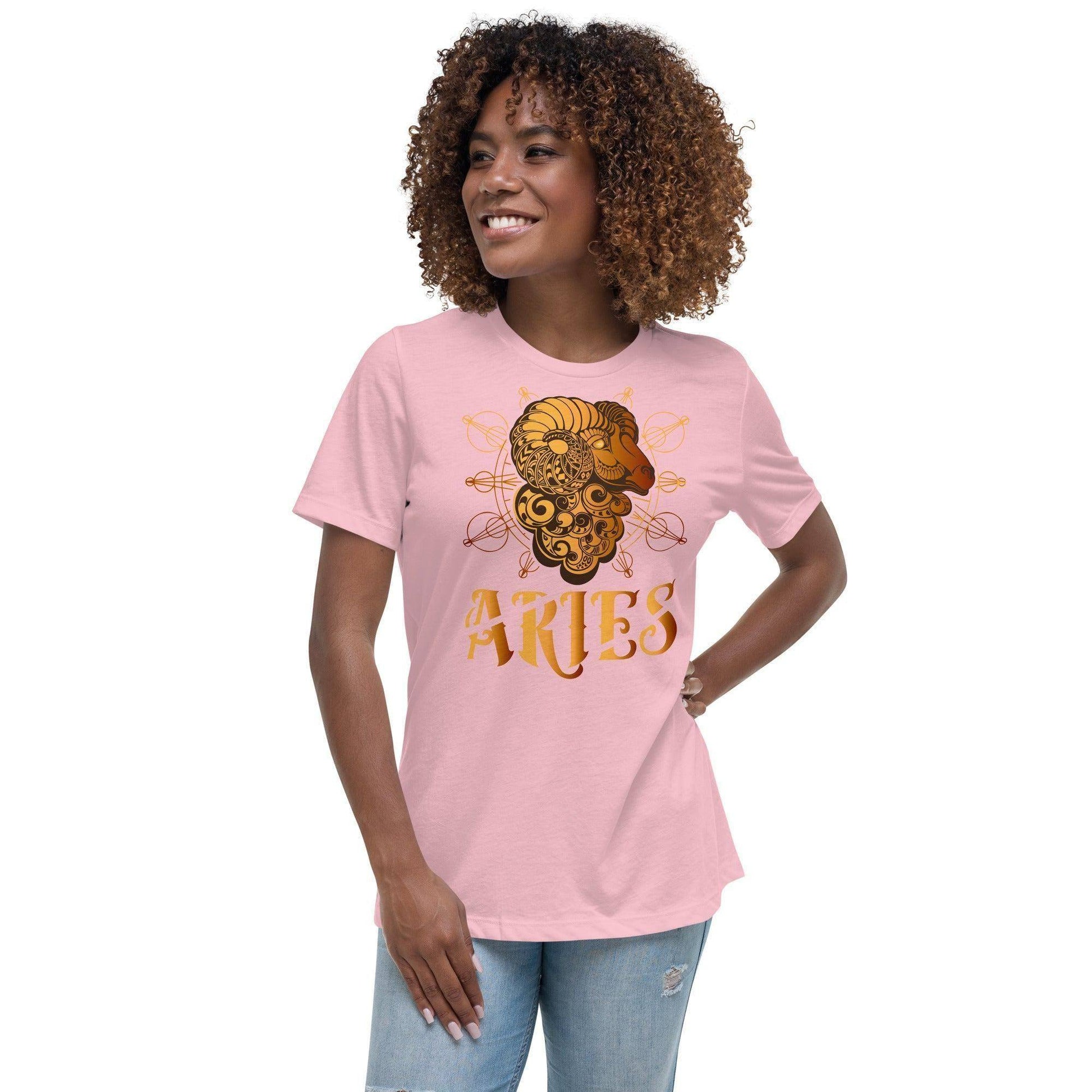sternzeichen-widder-damen-t-shirt-t-shirt-jlr-design-35998 - JLR Design