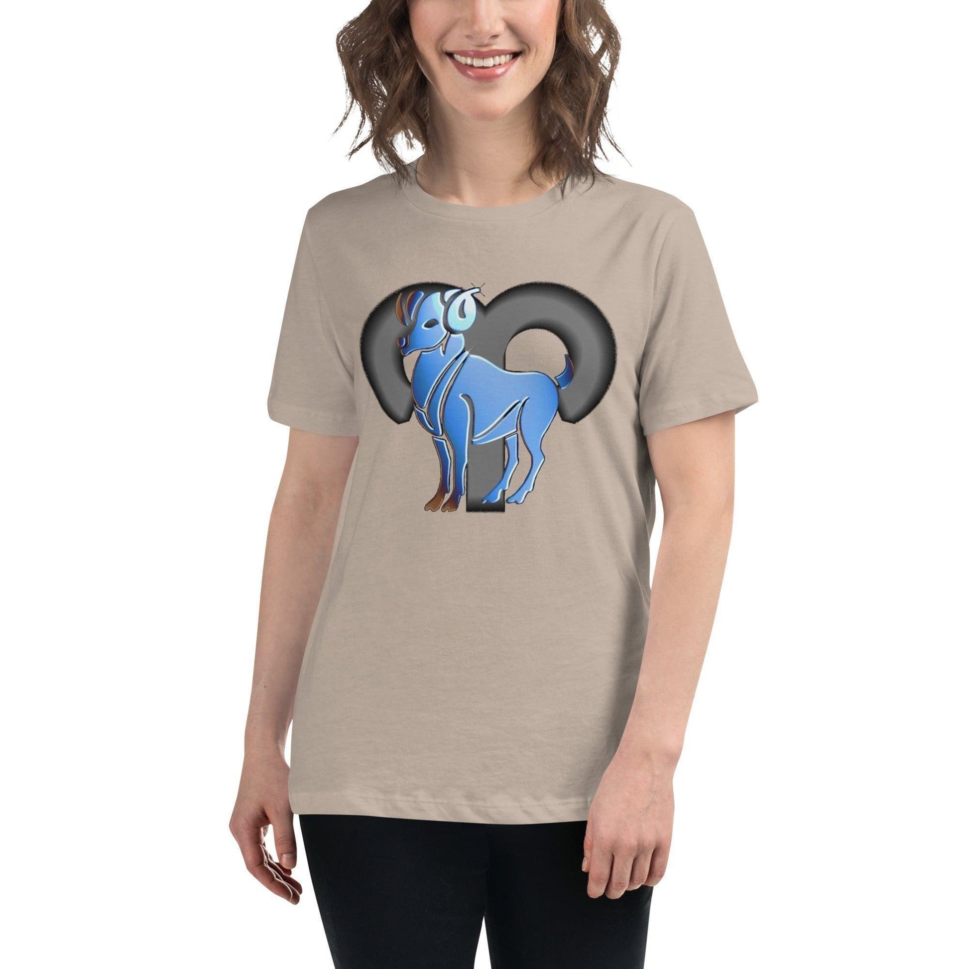 Sternzeichen Widder Damen-T-Shirt T-Shirt JLR Design
