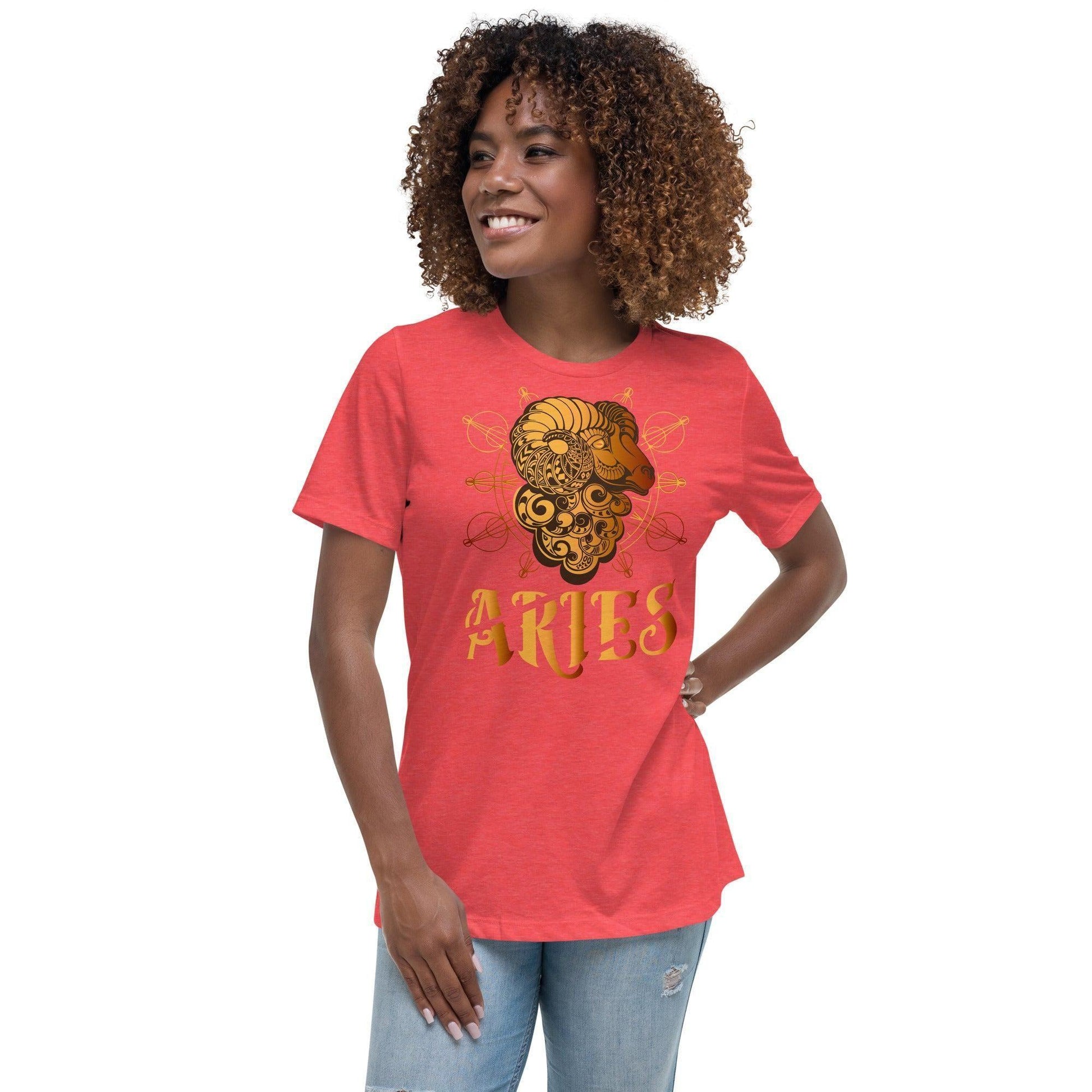 Sternzeichen Widder Damen-T-Shirt T-Shirt 36.99 Aries, Astrology, baumwolle, bequem, Büro, Damen, Design, Fashion, figurbetont, Frauen, Freizeit, hautfreundlich, heather, Horoskop, Jeans, kombination, Mode, Passform, polyester, Rundhalsausschnitt, Röcke, Shorts, Sign, Sternzeichen, stilvoll, Style, T-Shirt, vorgeschrumpft, weich, Widder, Zodiac JLR Design