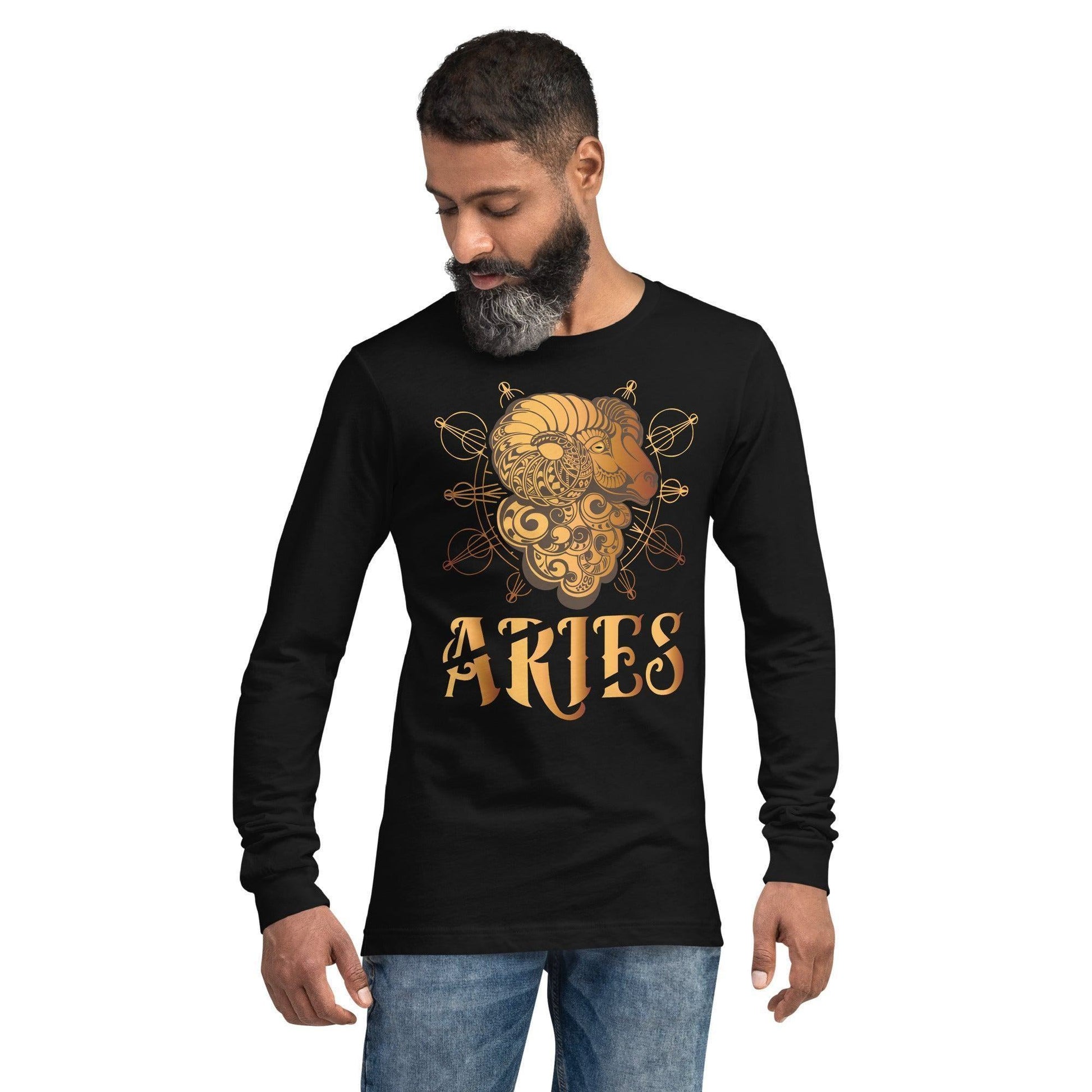 Sternzeichen Widder Langarmshirt Langarmshirt JLR Design