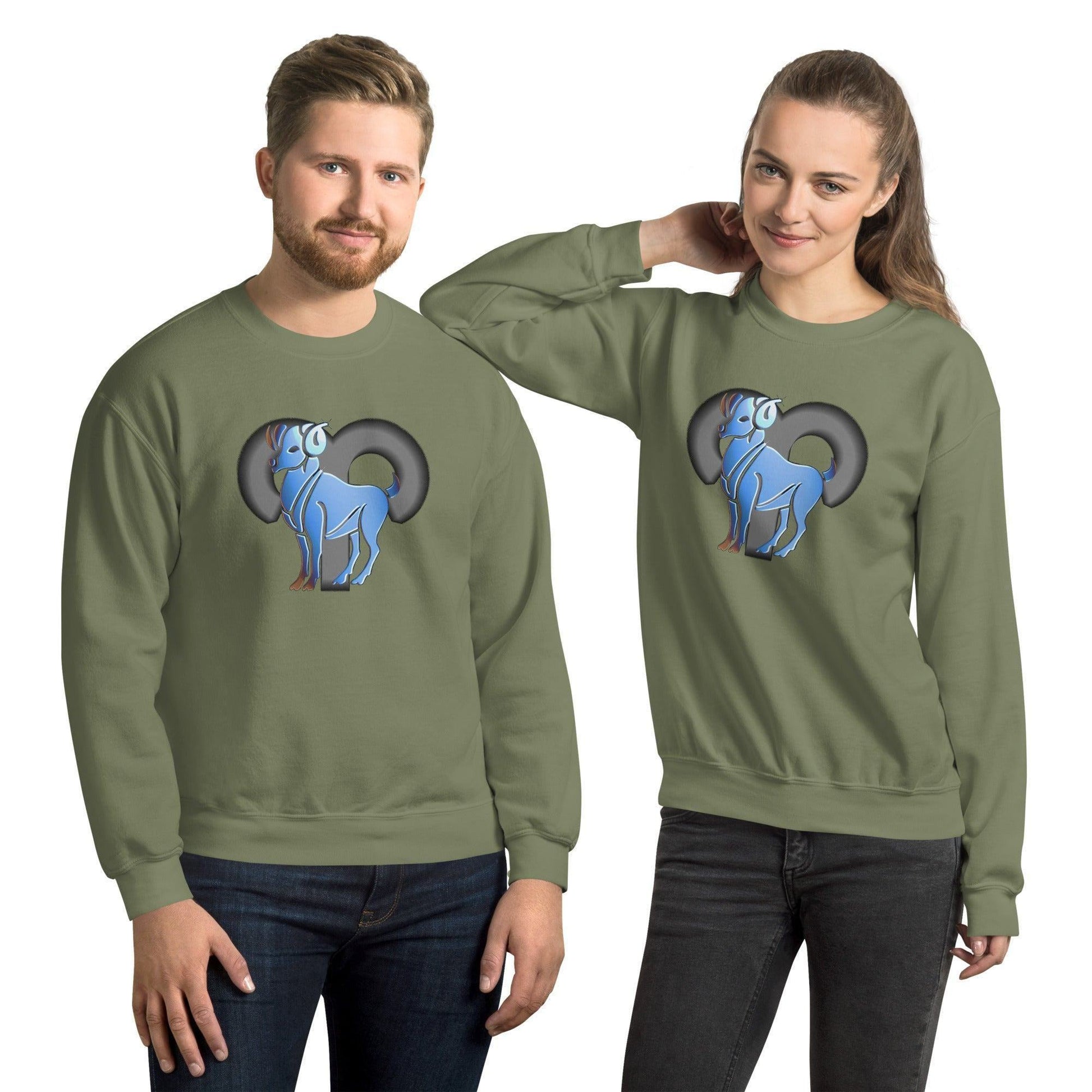 Sternzeichen Widder Unisex Pullover Pullover JLR Design