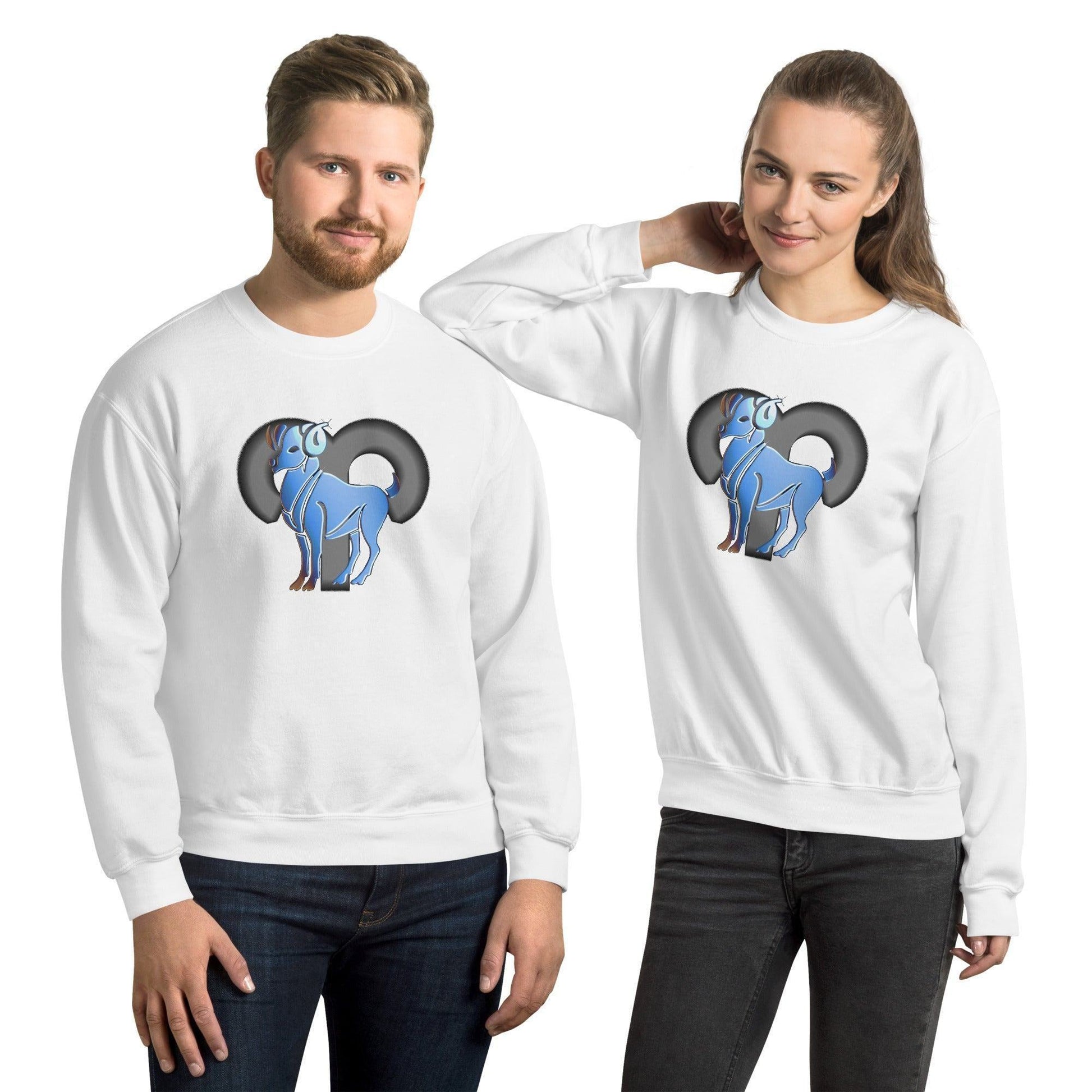 Sternzeichen Widder Unisex Pullover Pullover JLR Design