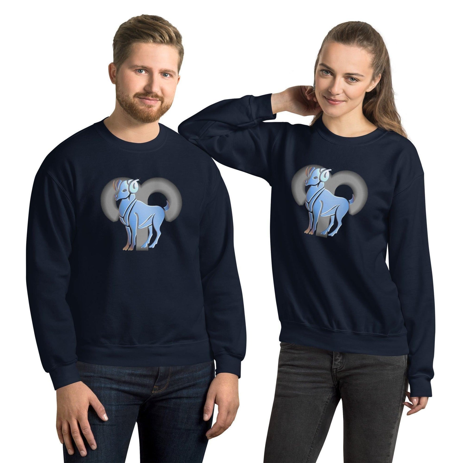 Sternzeichen Widder Unisex Pullover Pullover JLR Design