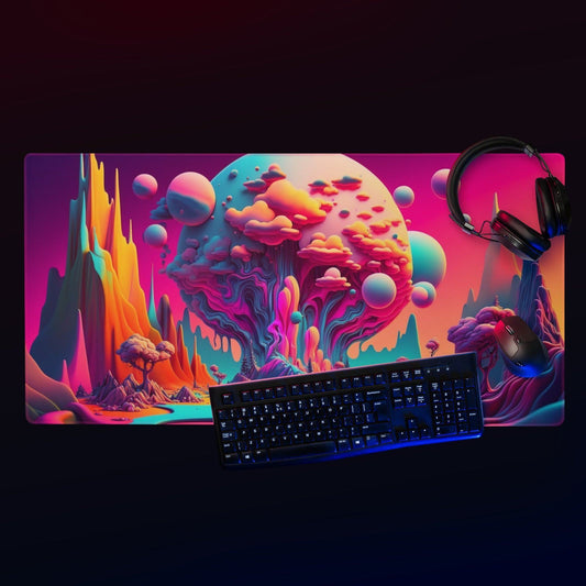 Surreal World Mauspad Mousepad 59.99 Accessoire, angenehme, Arbeitsplatz, Bunt, Computerarbeitsplatz, Daddeln, Design, farben, flüssig, Games, Gaming, gleichmäßige, gleiten, Glue, gummierte, Handhabung, hochwertige, Home, Lebensdauer, liquid, Maus, Mauspad, Mouse, Mousepad, Nähte, Oberfläche, Office, Pad, Polyester, Qualität, rutschfest, strapazierfähig, Style, Surreal, Unterseite, World, Zocken, Zubehör JLR Design