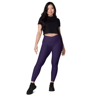 Tolopea Damen V-Bund Leggings mit Taschen V-Bund Leggings 59.99 1 Tasche auf jeder Seite, atmungsaktives Material, Damen, Design, einfarbig, Elastan, Fashion, Hoch tailliert, hoher Tragekomfort, Komfort, lila, Mode, OEKOTEX100, Outfit, Polyester, schmeichelhafter Schnitt, Style, Tolopea, UPF50, V-Bund Leggings, violet JLR Design