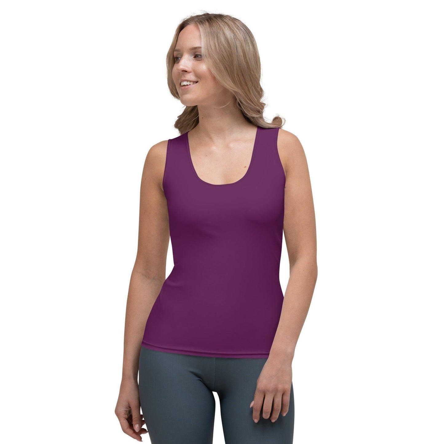 Tyrian Purple Damen Tank Top Tank Top 39.99 aktiv, angenehmes, atmungsaktiv, Ausschnitt, betont, Bewegungsfreiheit, breite, Damen, Elastan, enganliegend, Farben, Fashion, Figur, Fitness, Frauen, Gym, lila, Look, Mikrofasergarn, Mode, Muscle, Musthave, Outfit, Polyester, Purple, Sommer, Style, Tank, Top, Tragegefühl, Training, Träger, Tyrian, verschiedene JLR Design