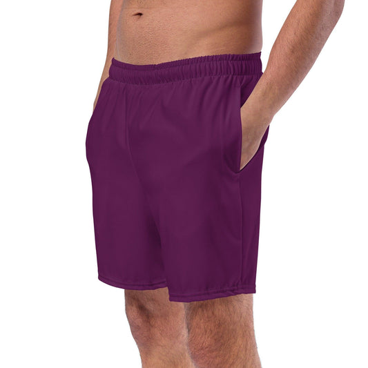 Tyrian Purple Herren Badehose Badehose 59.99 Badehose, Badevergnügen, einfarbig, Elastan, Herren, Hüftband, Innenfutter, Komfort, Kordelzug, Mann, Männer, Passform, Polyester, Pool, Purple, recycelt, Scheuerschutz, See, trocknend, Tyrian JLR Design