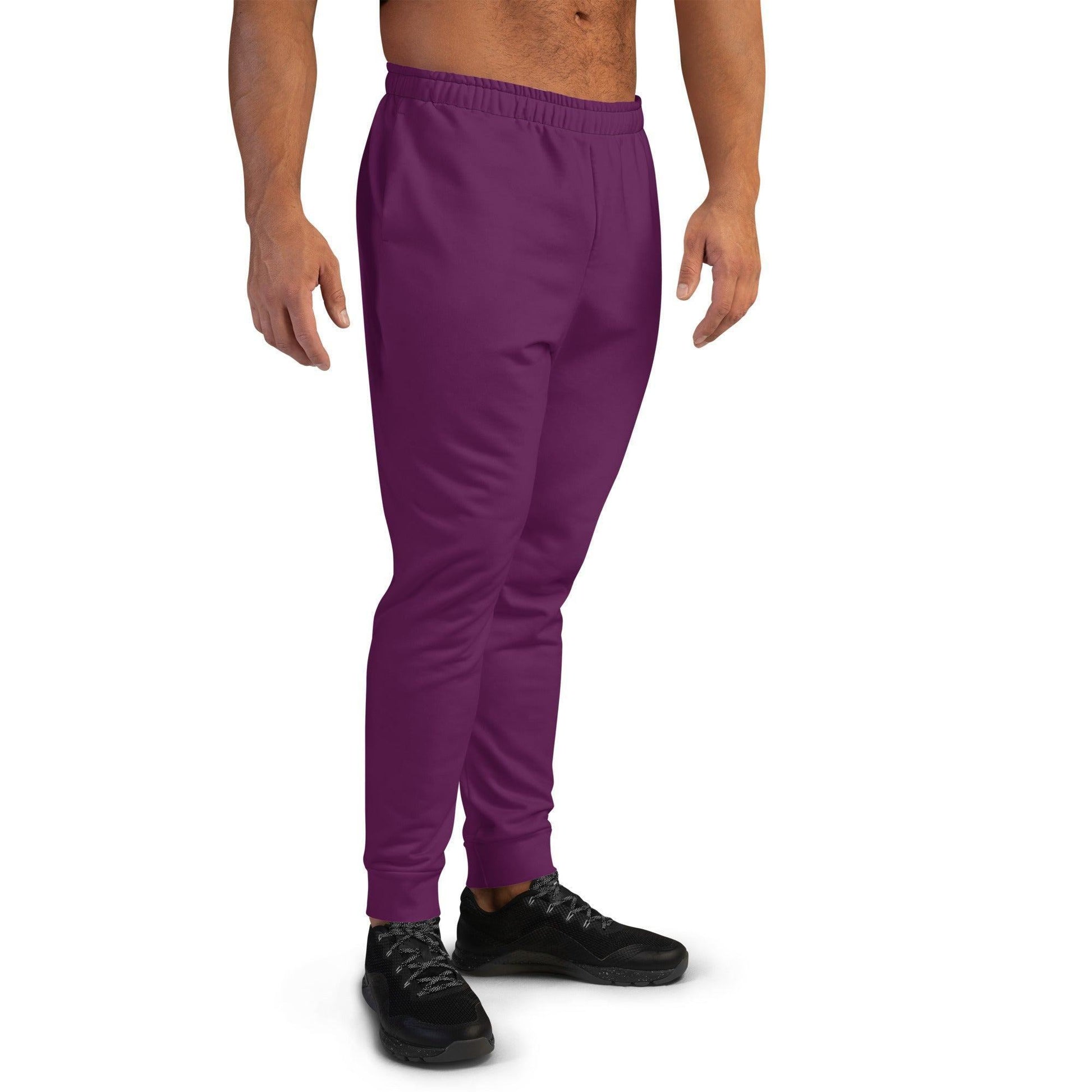 Tyrian Purple Herren Jogginghose Jogginghose 59.99 atmungsaktiv, Baumwolle, Bündchen, einfarbig, Elastan, Fitness, Fleece, Gym, Herren, Jogginghose, Kordelzug, Mann, Männer, OEKOTEX100, Passform, Passoform, Polyester, Purple, Relaxen, schlanke, Sport, Taschen, Tragekomfort, Tyrian JLR Design