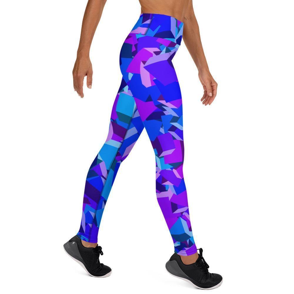 Violet Cube Damen Yoga Leggings Yoga Leggings 59.99 atmungsaktiv, Camo, Camouflage, Cube, Damen, Design, Elastan, Fitness, Flexibilität, fließend, gleiten, Gummizug, High, Hüftbewegungen, kompression, Leggings, lila, Mikrofasergarn, Muster, Pattern, pink, Polyester, Posen, Schutzfaktor, Sport, Stretch, Studio, stylisch, UV, Vier-Wege-Stretch, Waist, Würfel, Yoga JLR Design