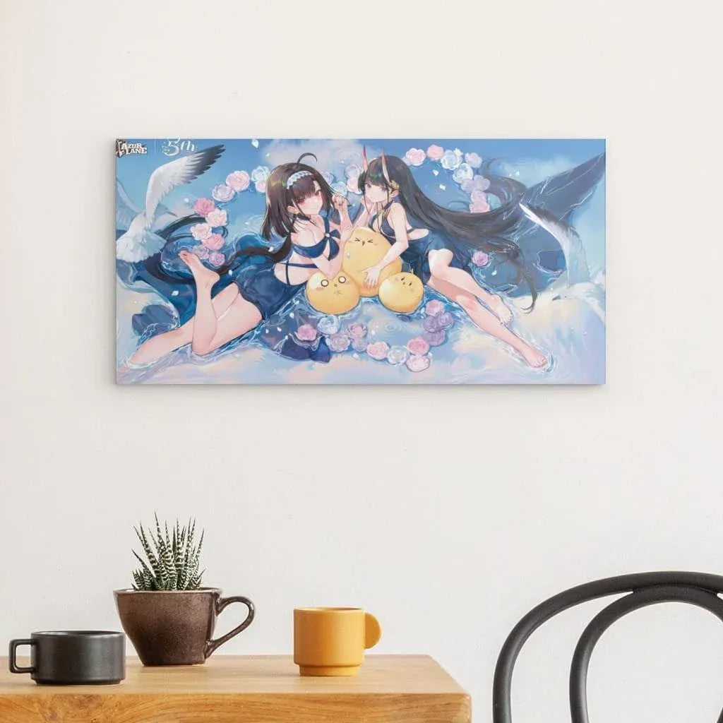 azur-lane-poster-5th-anniversary-water-heart-poster-jlr-design-13377 - JLR Design