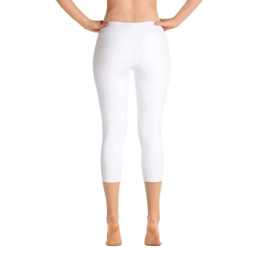 Weiße Damen Capri Leggings Capri Leggings 49.99 Alltag, bequem, Capri, Damen, Design, einfarbig, Elastan, enganliegend, entspannen, Leggings, Mikrofasergarn, Mode, modisch, Outdoor, Passform, Polyester, Sport, Stil, Style, USF50, verkürzt, vielseitig, Vier-Wege-Stretch, weiß, white JLR Design