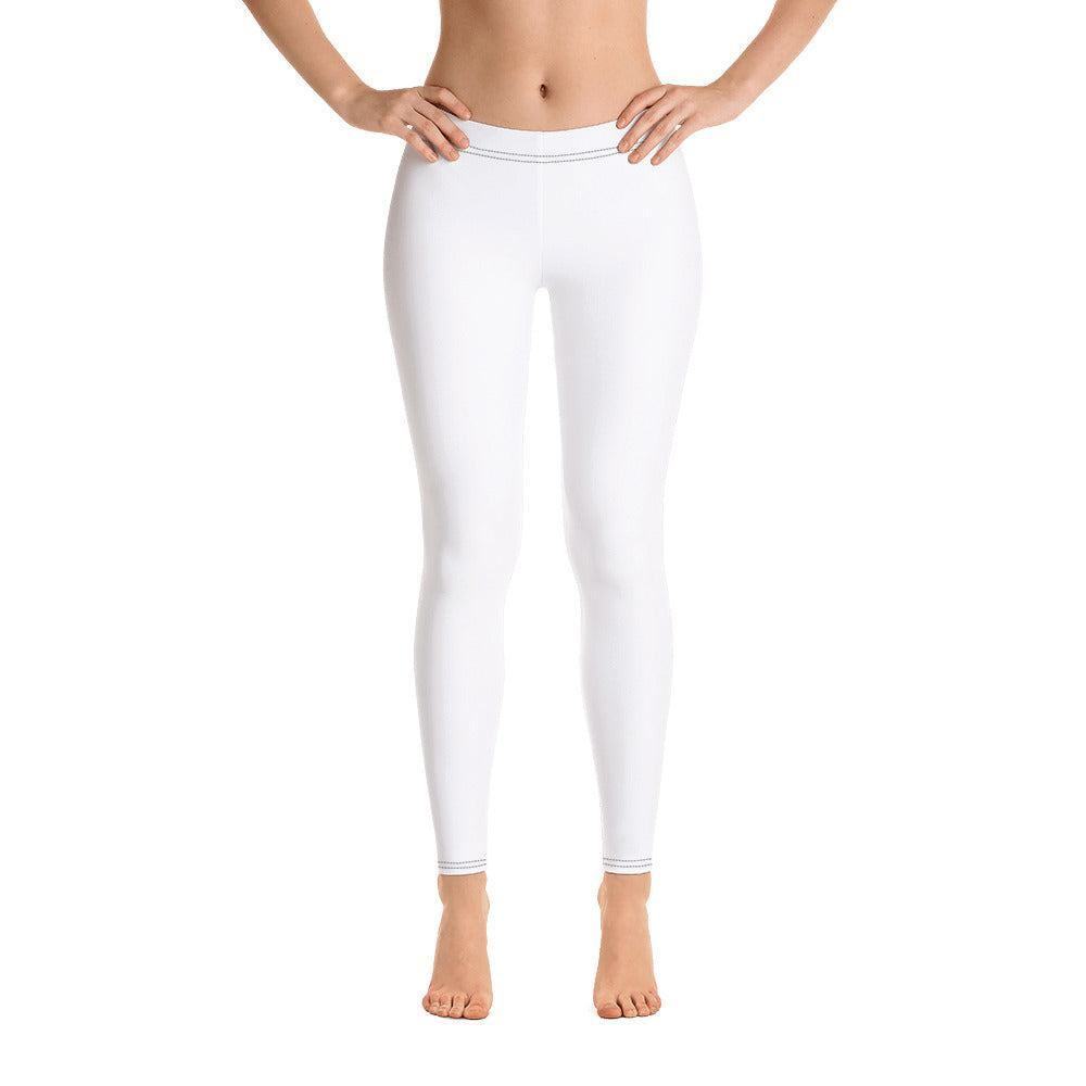 Weiße Damen Leggings Leggings 54.99 Aktivität, Damen, Damenmode, dehnbar, einfarbig, elegant, Fashion, figurbetont, Fitness, laufen, Leggings, Mode, Outfit, Pilates, Sportbekleidung, Sportlerin, Streetwear, Stretch, stylisch, Tragekomfort, weich, weiß, white, Yoga JLR Design