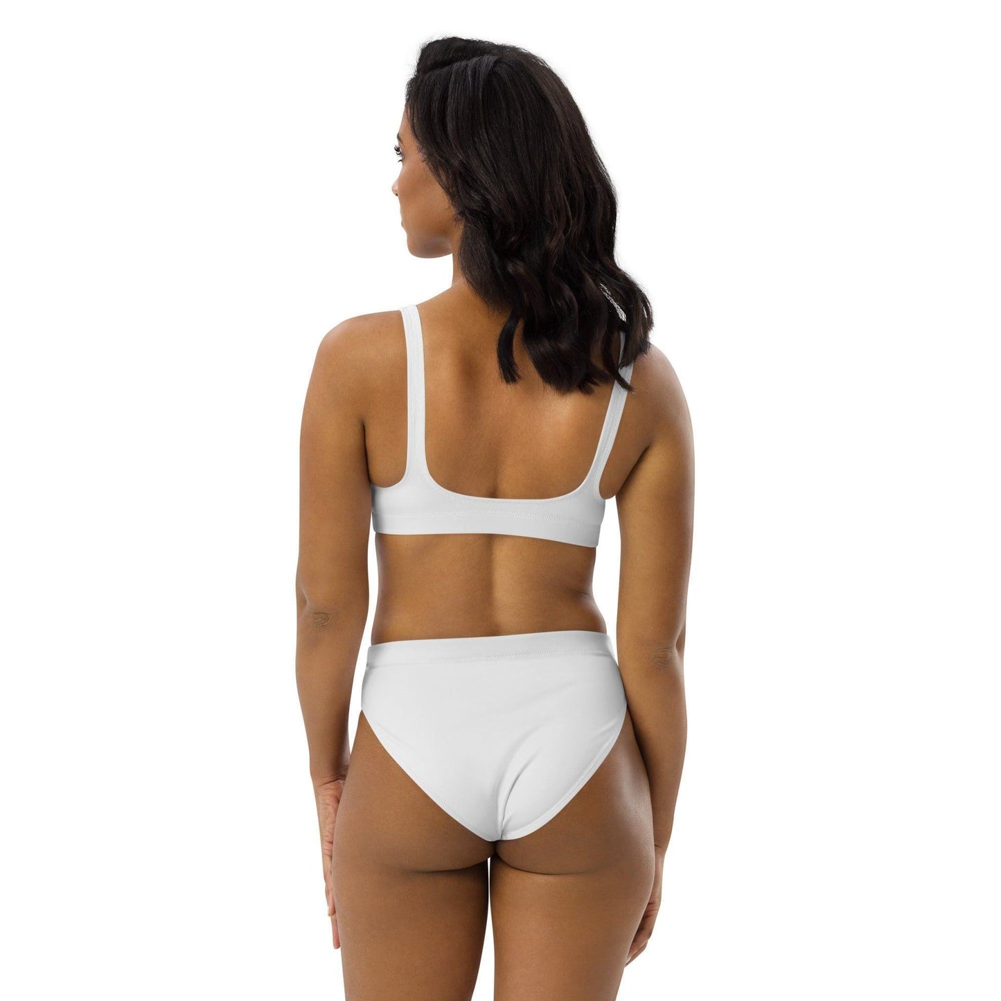 Weißer High Waist Bikini Bikini 49.99 Bikini, Design, einfarbig, Einlagen, Elastan, Fashion, GRS, High, Mode, Passform, Polyester, Style, UPF50, Waist, zweilagig, zweitilig, Ökotex JLR Design