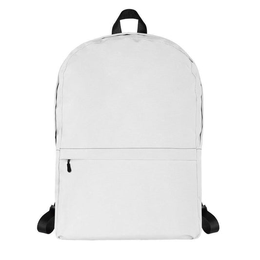 Weisser mittelgroßer Rucksack Rucksack 59.99 15l, 20kg, Backpack, einfarbig, Fach, Freizeit, gepolstert, Innenfutter, Innentasche, Laptop, mittelgroß, Netzstoff, Platz, Polyester, Rucksack, Schule, Schulrucksack, Seidiges, seperates, Tasche, Transport, Vordertasche, wasserabweisend, weiss, Wertsachen JLR Design