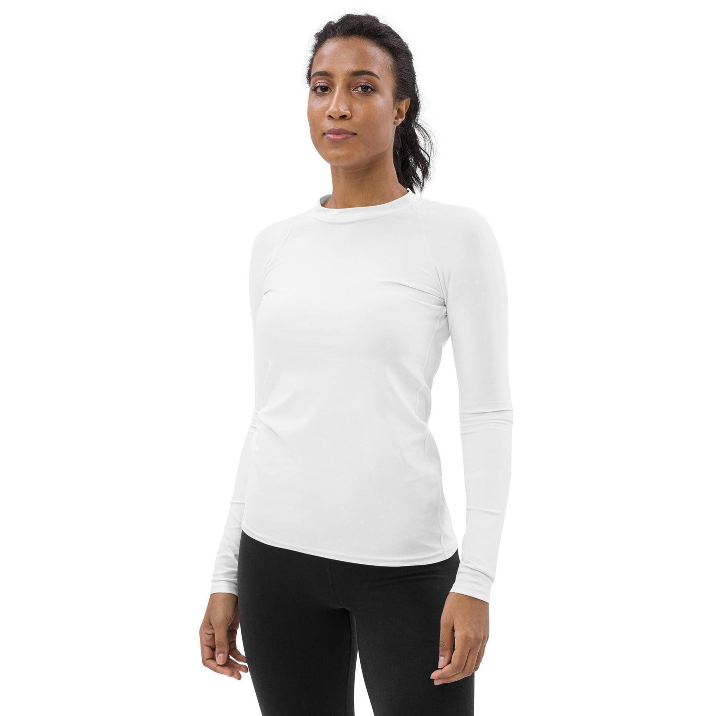 Weißes Damen Rash Guard Rash Guard 54.99 4-Wege, Atmungsaktiv, Badebekleidung, bequem, einfarbig, Elastan, Feminin, Flachnaht, Guard, Hautschutz, Kompression, Langarm, Langarmshirt, Männermode, Outdoor, Polyester, Rash, Sand, Schwimmen, Sonnenschutz, Sportbekleidung, Strandmode, Stretchstoff, Surfen, trocknend, Wassersport, weiß, white, Wind JLR Design