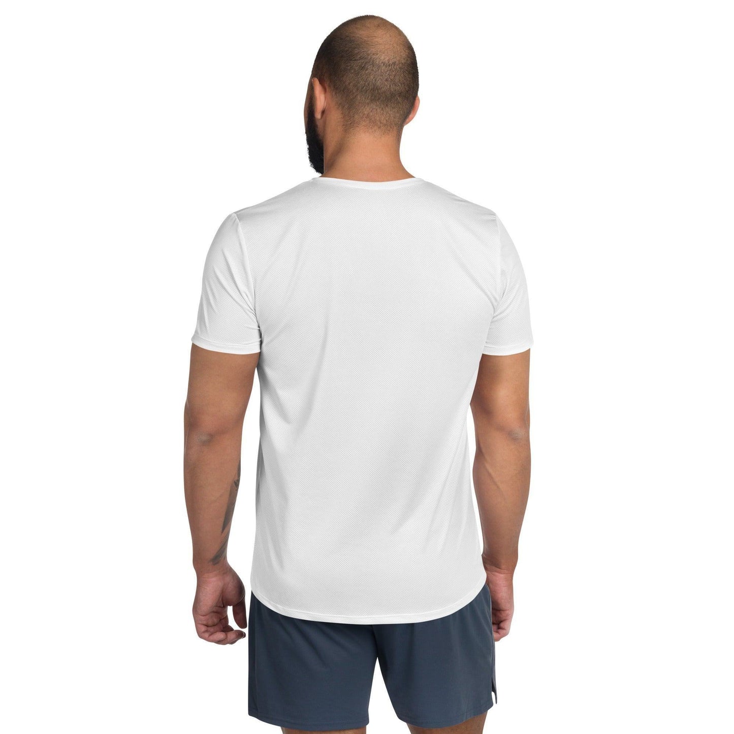 Weißes Sport T-Shirt für Herren -- Weißes Sport T-Shirt für Herren - XS Sport T-Shirt | JLR Design