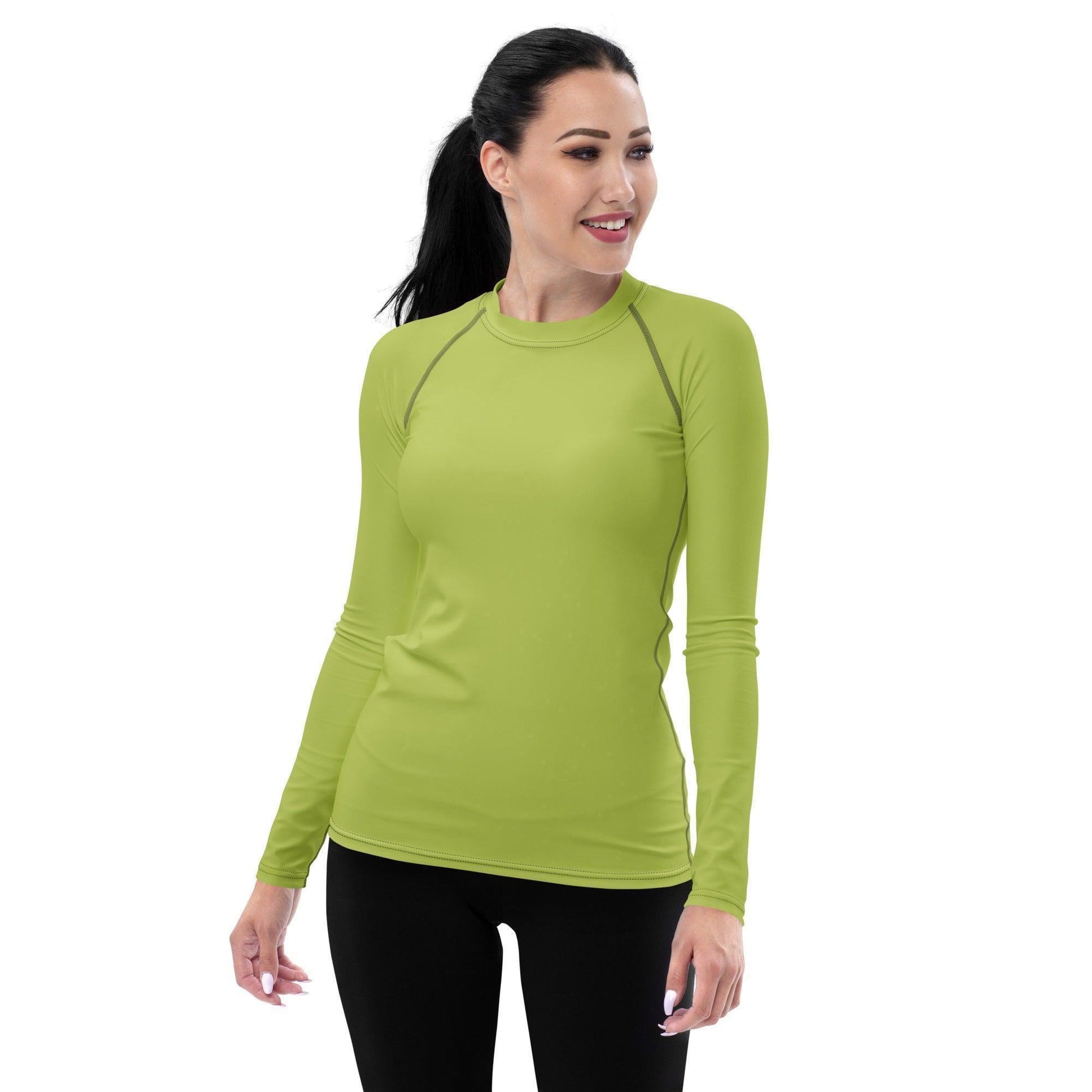 Wild Willow Damen Rash Guard Rash Guard 54.99 4-Wege, Atmungsaktiv, Badebekleidung, bequem, einfarbig, Elastan, Feminin, Flachnaht, green, grün, Guard, Hautschutz, Kompression, Langarm, Langarmshirt, Männermode, Outdoor, Polyester, Rash, Sand, Schwimmen, Sonnenschutz, Sportbekleidung, Strandmode, Stretchstoff, Surfen, trocknend, Wassersport, Wild, Willow, Wind JLR Design