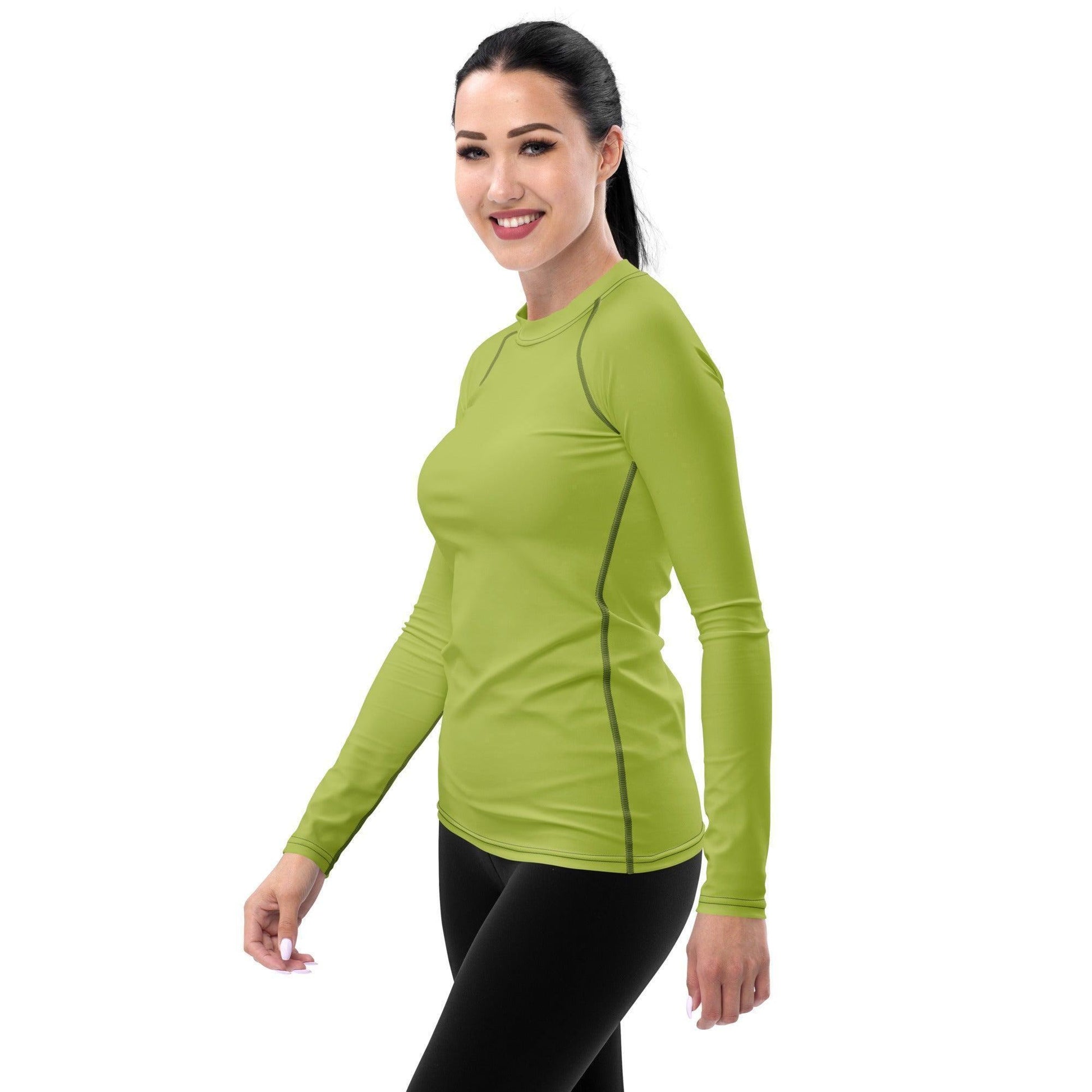 Wild Willow Damen Rash Guard Rash Guard 54.99 4-Wege, Atmungsaktiv, Badebekleidung, bequem, einfarbig, Elastan, Feminin, Flachnaht, green, grün, Guard, Hautschutz, Kompression, Langarm, Langarmshirt, Männermode, Outdoor, Polyester, Rash, Sand, Schwimmen, Sonnenschutz, Sportbekleidung, Strandmode, Stretchstoff, Surfen, trocknend, Wassersport, Wild, Willow, Wind JLR Design