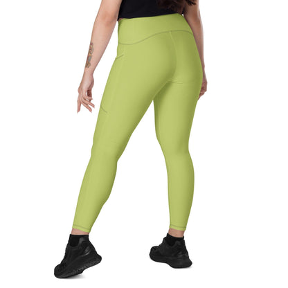 Wild Willow Damen V-Bund Leggings mit Taschen V-Bund Leggings 59.99 1 Tasche auf jeder Seite, atmungsaktives Material, Damen, Design, einfarbig, Elastan, Fashion, green, grün, Hoch tailliert, hoher Tragekomfort, Komfort, Mode, OEKOTEX100, Outfit, Polyester, schmeichelhafter Schnitt, Style, UPF50, V-Bund Leggings, Wild, Willow JLR Design